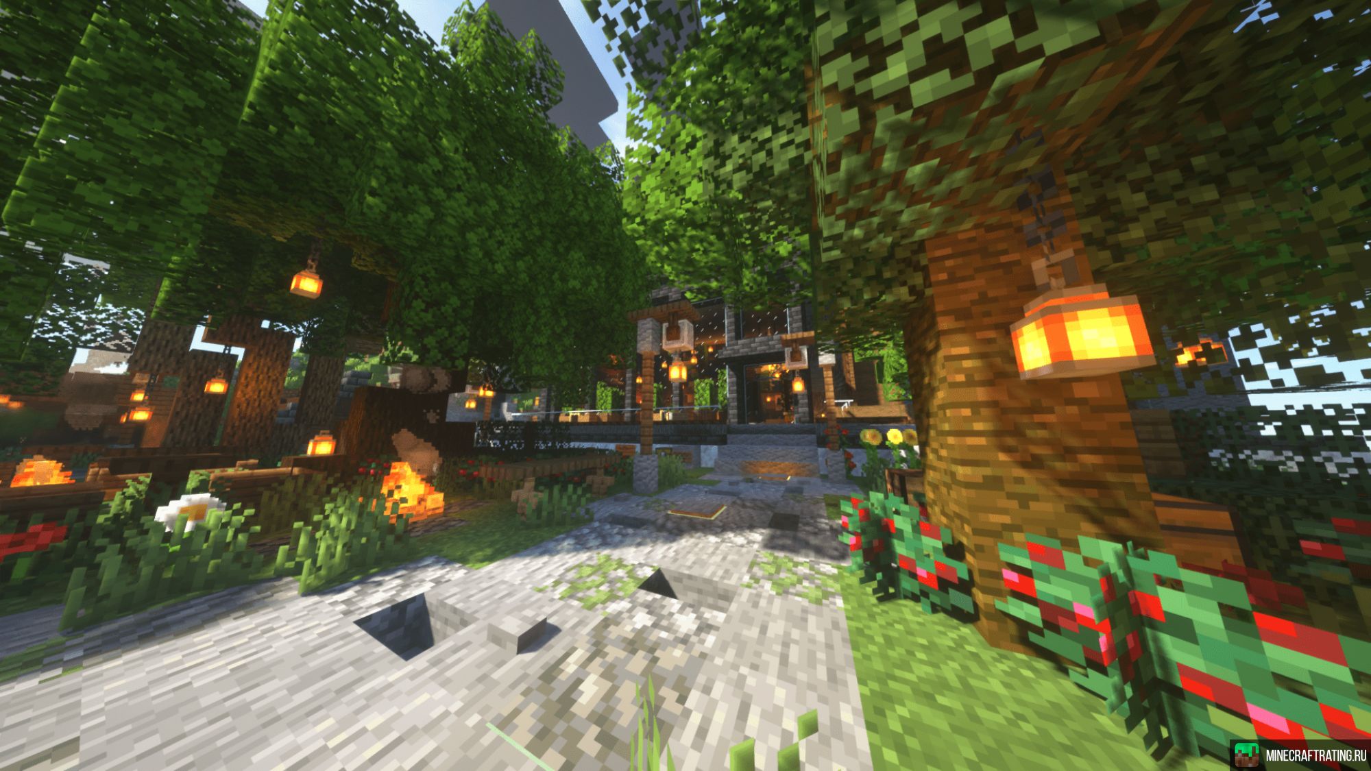 Скриншот WESTORIS Ванилла без лаунчера сервер Майнкрафт