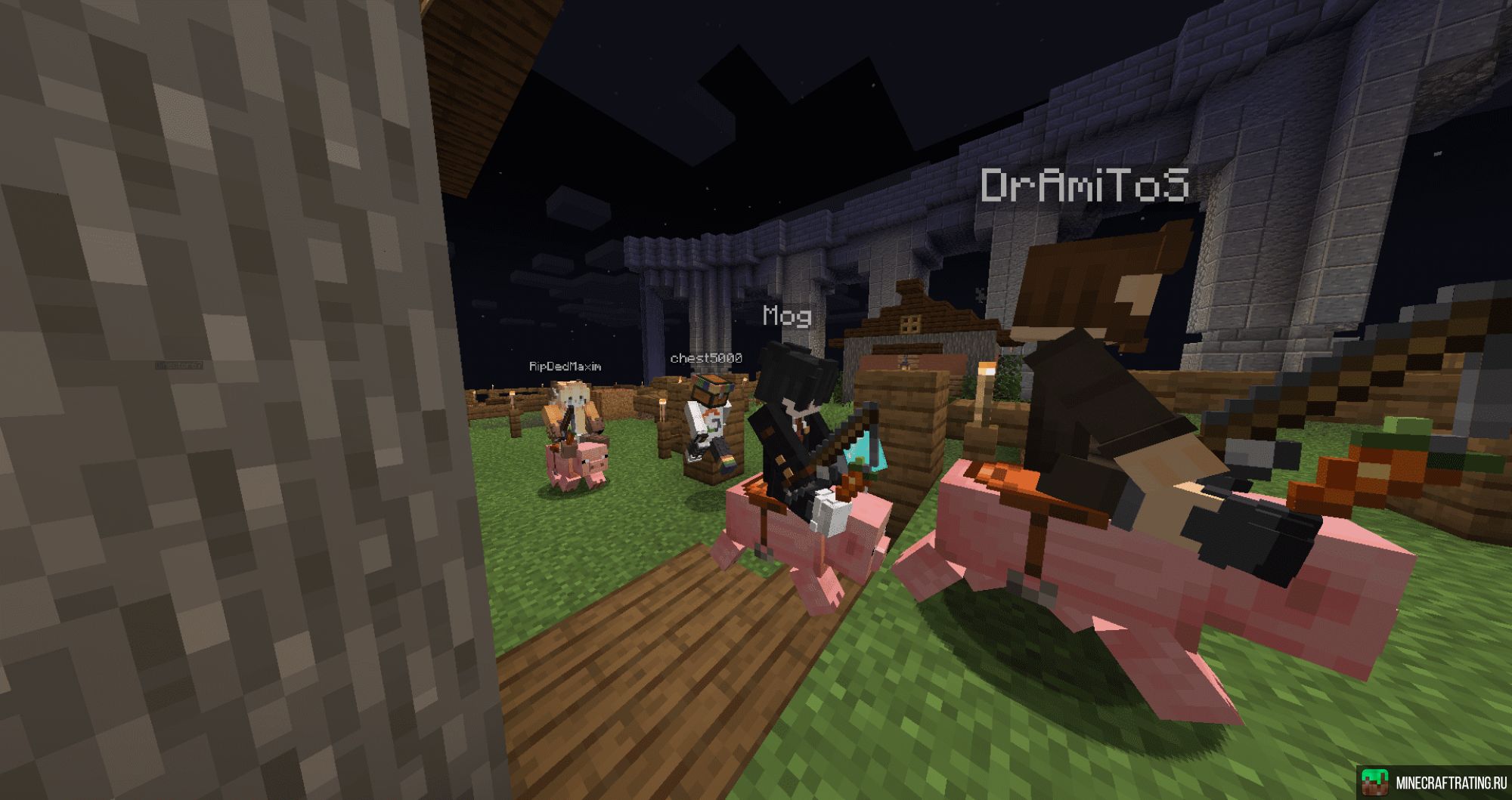 Скриншот WESTORIS Ванилла без лаунчера сервер Майнкрафт