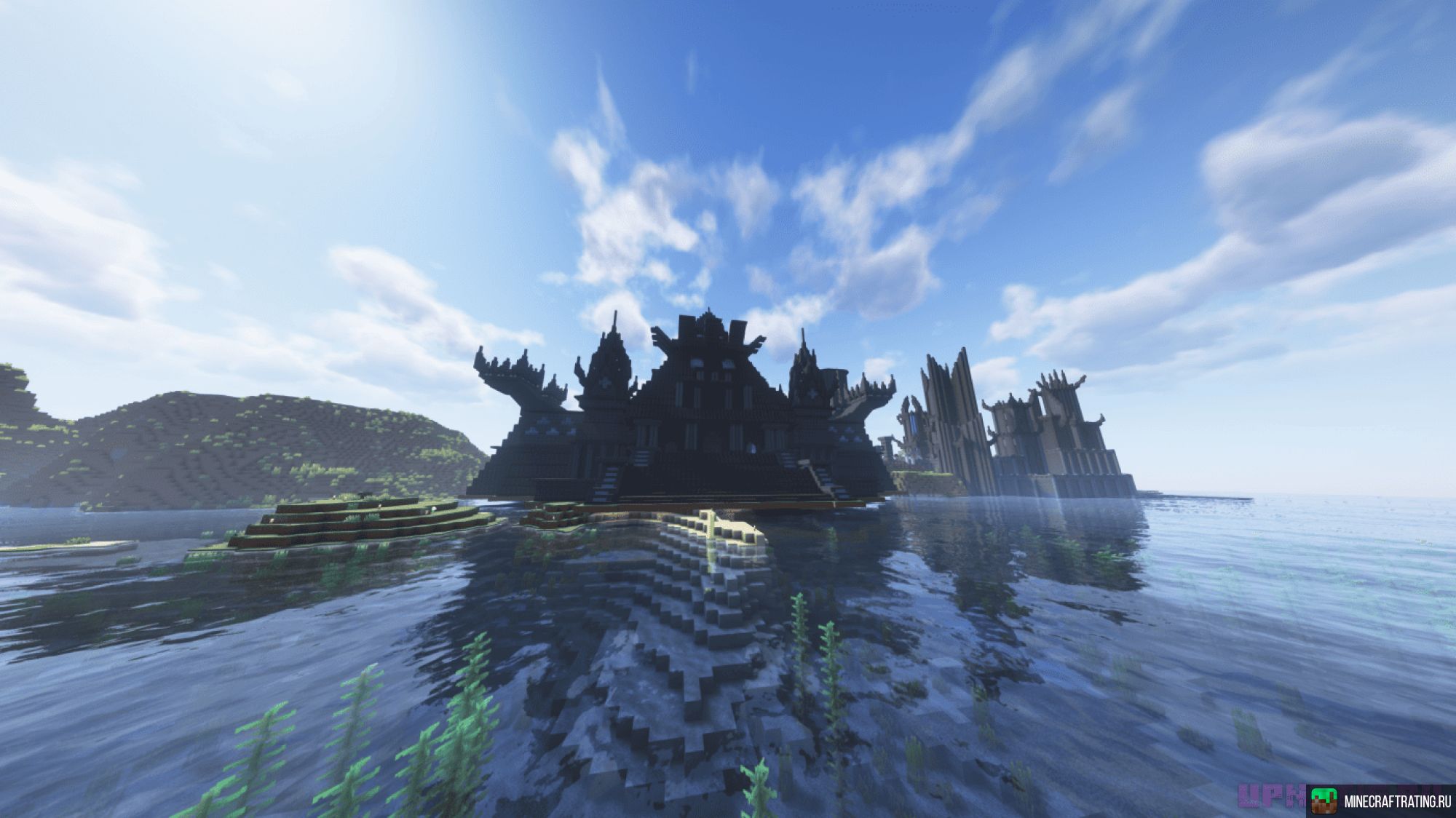 Скриншот ⛏️ UpNetis.Ru ванильный сервер Майнкрафт