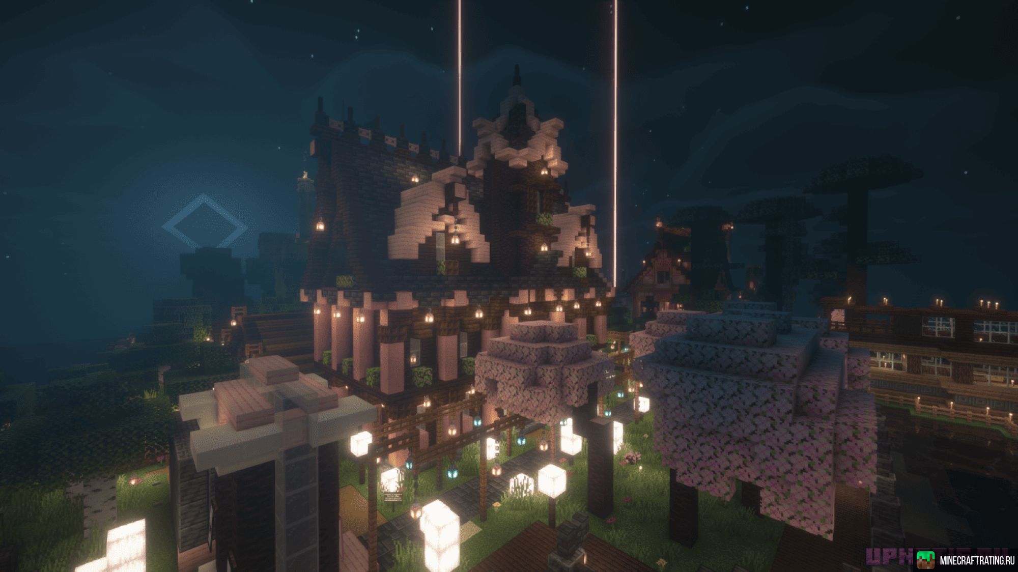 Скриншот ⛏️ UpNetis.Ru ванильный сервер Майнкрафт