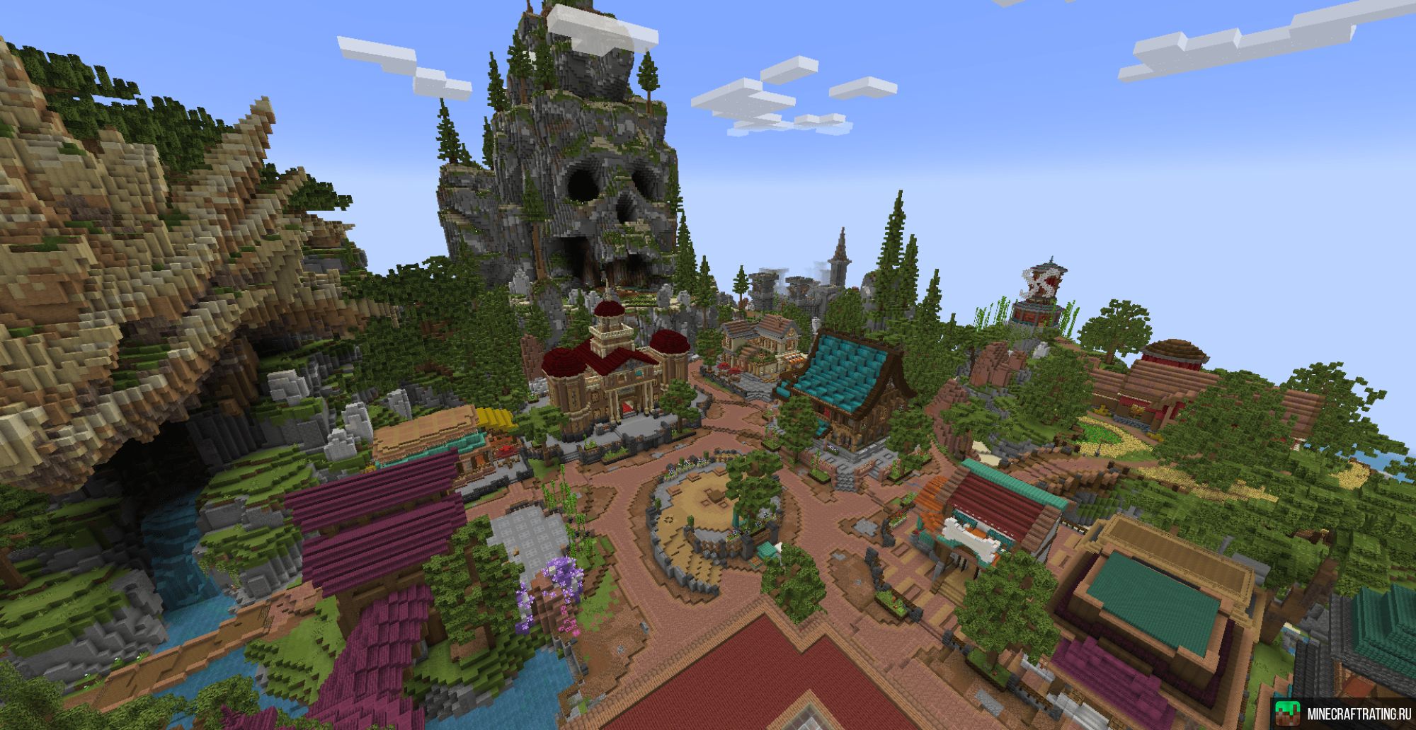 Скриншот БЕСПЛАТНЫЙ ДОНАТ ПОЛУ-ВАНИЛЛА ЭКОНОМИКА МАГАЗИН сервер Майнкрафт