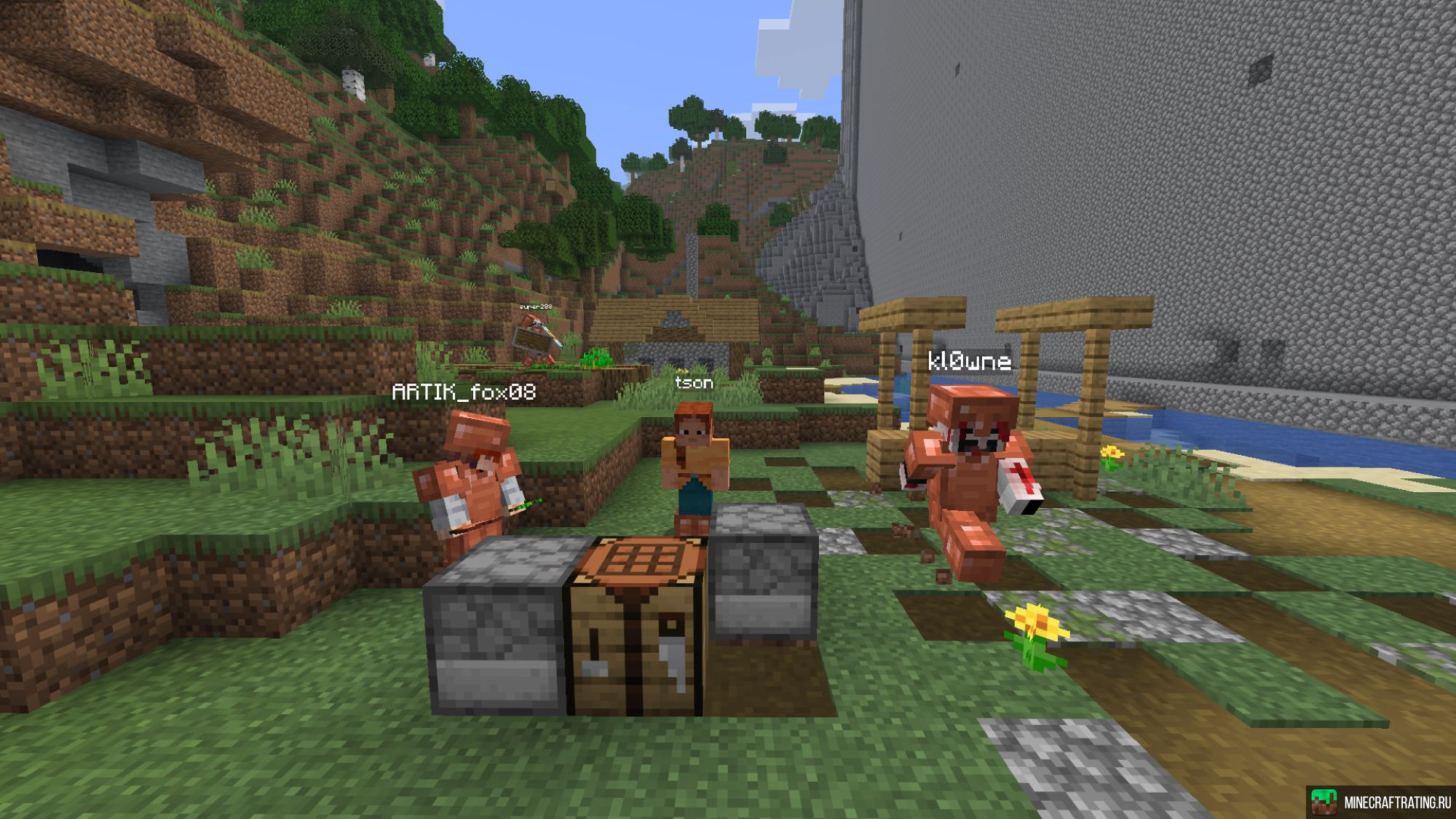 Скриншот AnarchyWorld сервер Майнкрафт