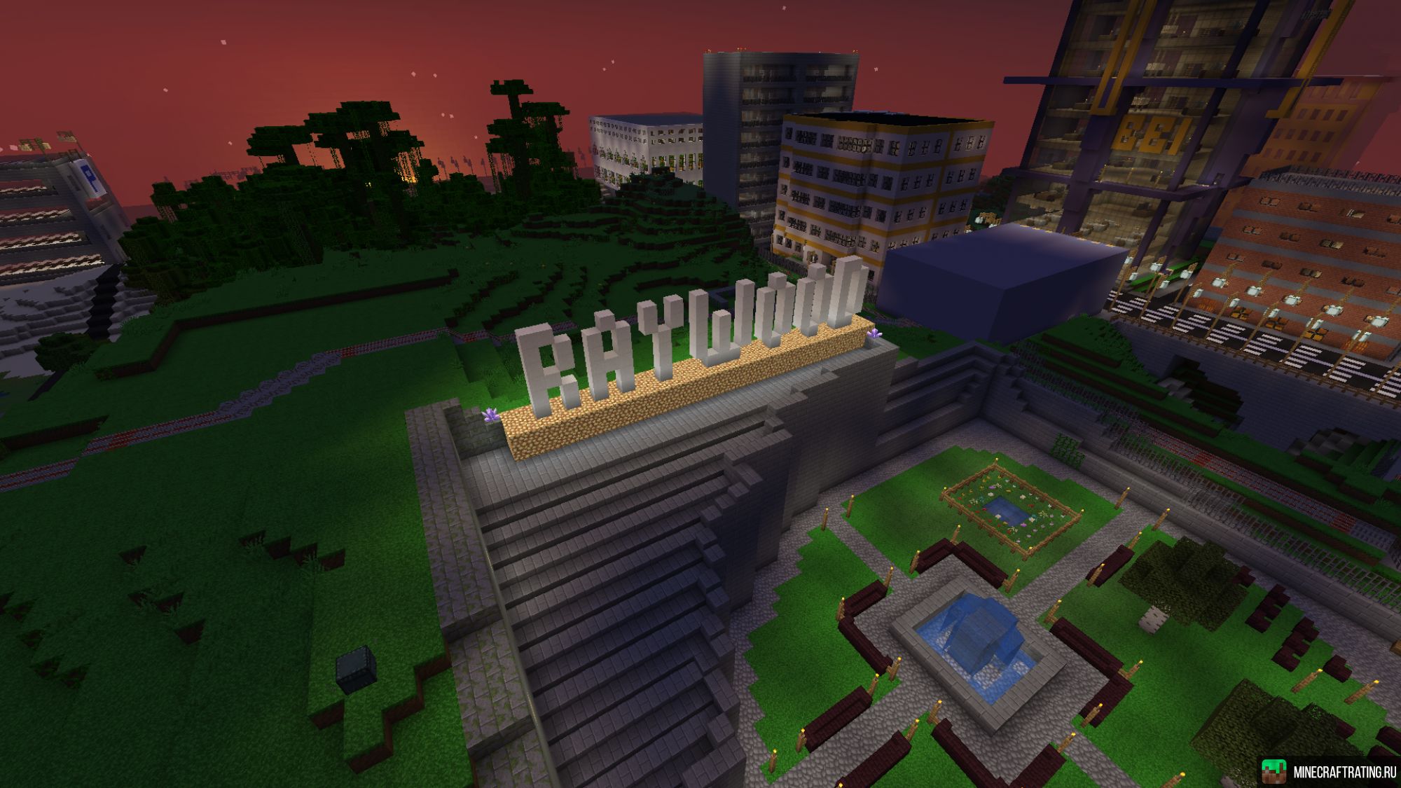 Скриншот Raywood сервер Майнкрафт
