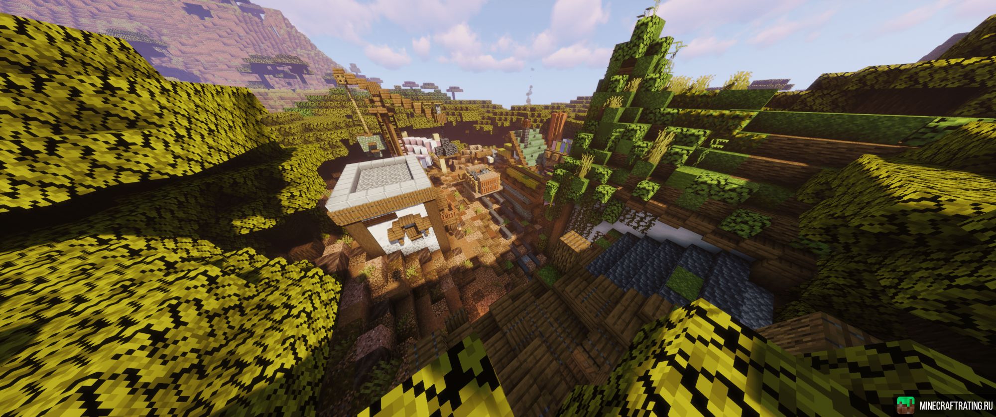 Скриншот BlockLand сервер Майнкрафт