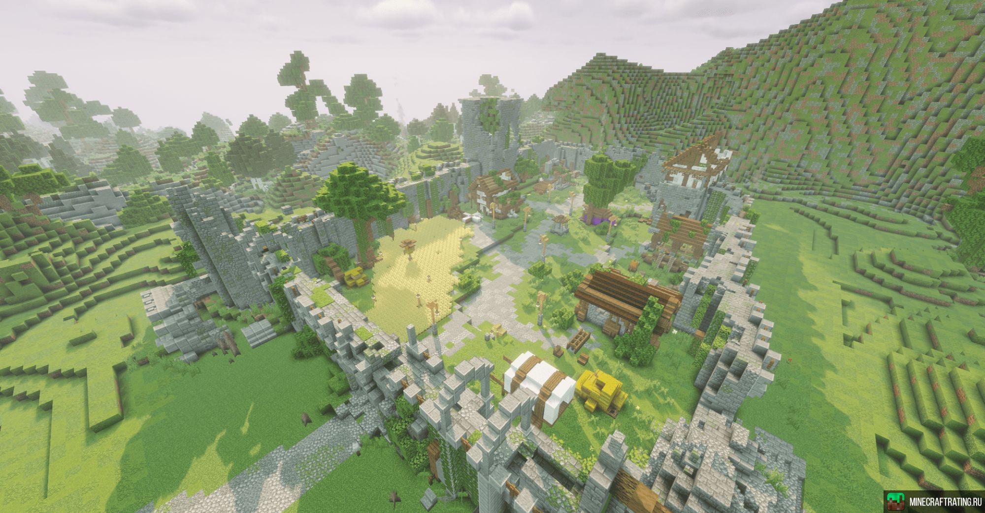 Скриншот ⊱🌸⊰ BLUEBERRY ⊱🌸⊰ сервер Майнкрафт