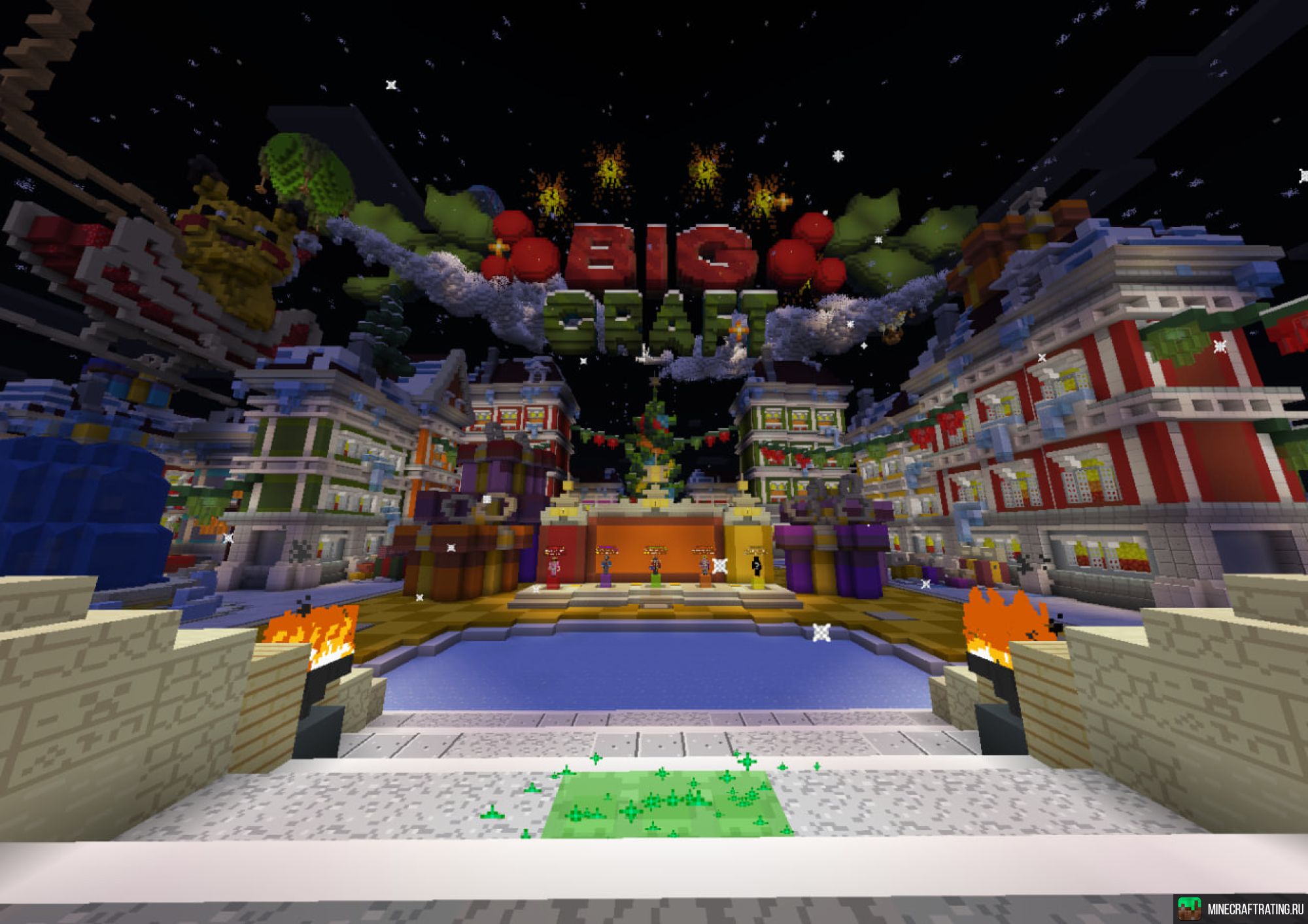 Скриншот ⭐❤️ BIGCRAFT ❤️⭐⎝ВЫЖИВАНИЕ,АНАРХИЯ,GTA,МИНИ-ИГРЫ⎠⚡ сервер Майнкрафт
