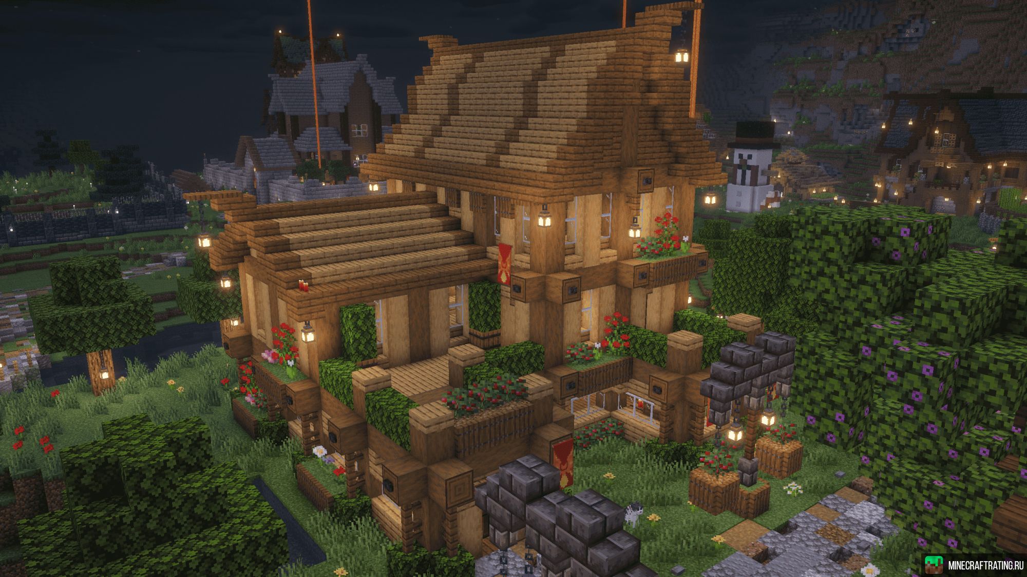 Скриншот HoneyLand сервер Майнкрафт