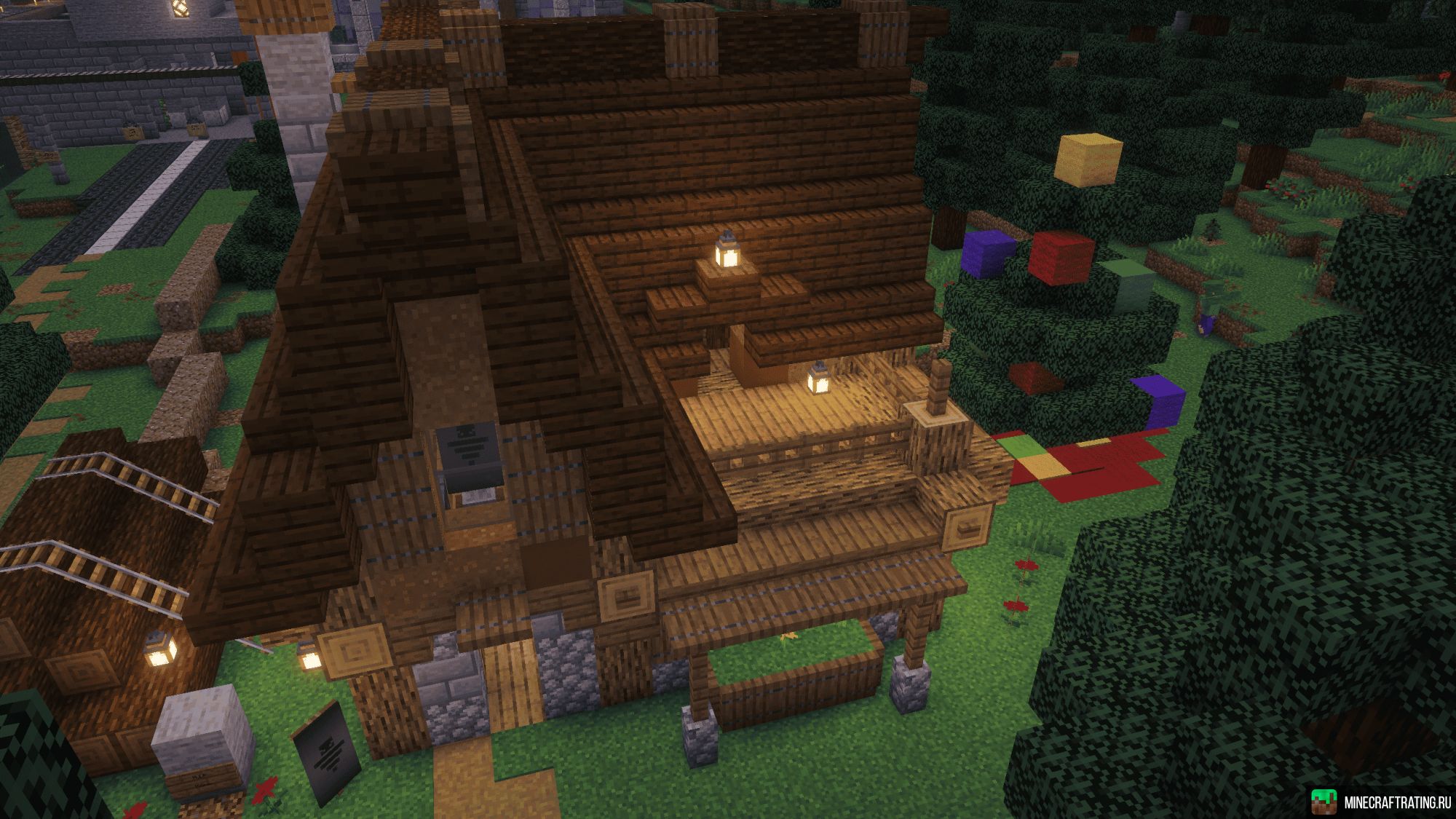 Скриншот HoneyLand сервер Майнкрафт