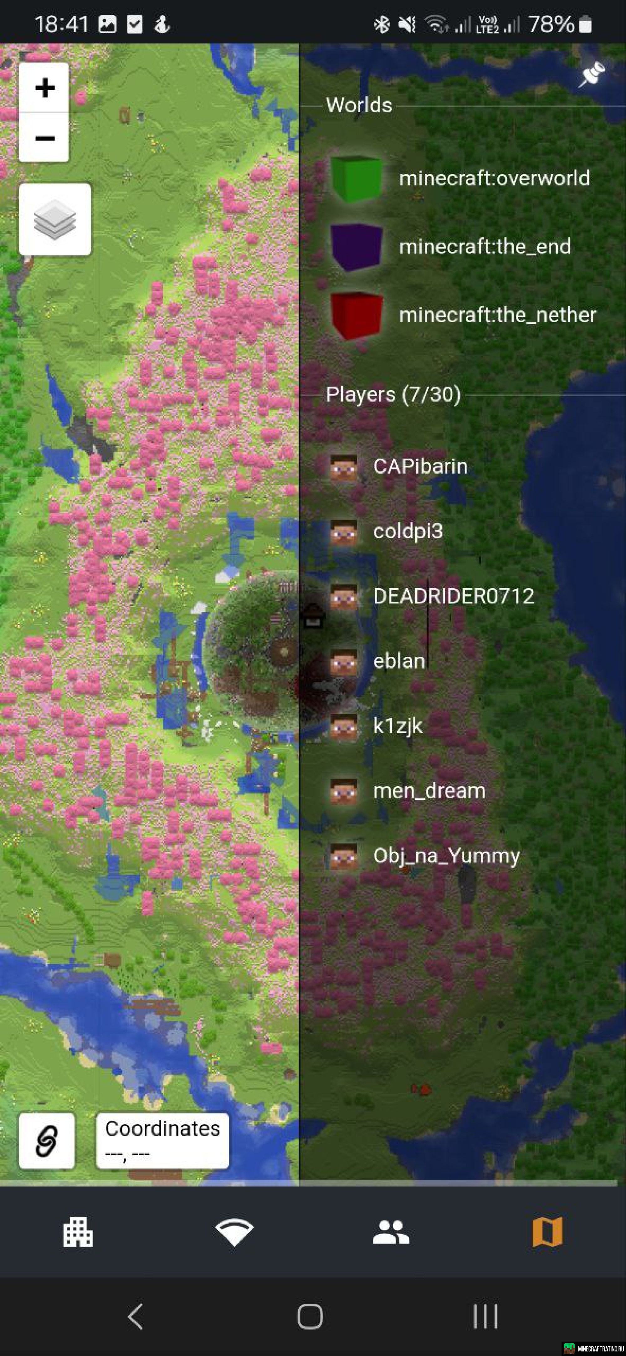 Скриншот 🌄 Исследуй 🏗️ Строй 👥 Встречай друзей 🎉 Празднуй сервер Майнкрафт