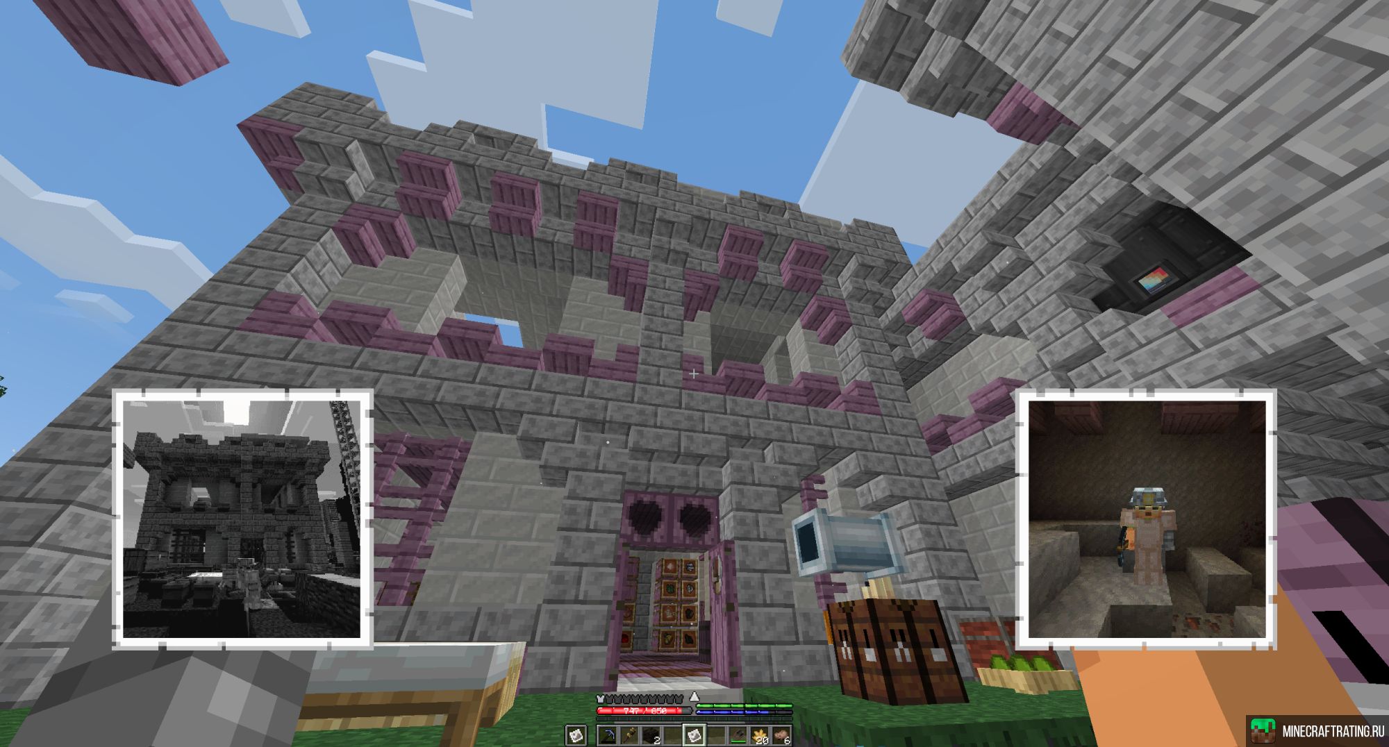 Скриншот Primitive.su! TFC, Towny, Create. сервер Майнкрафт