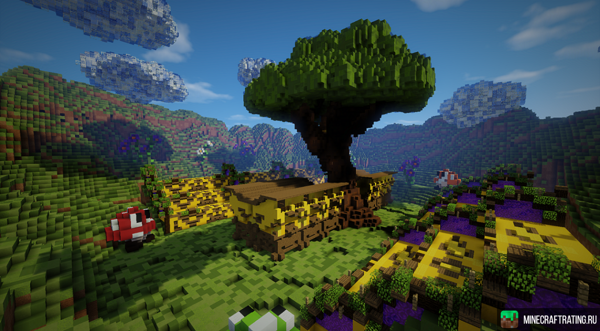 Скриншот TeslaCraft - Выживание и 40+ Мини-игр сервер Майнкрафт