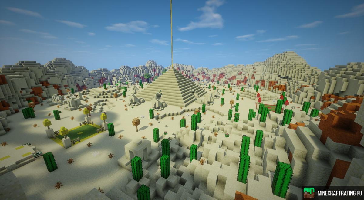 Скриншот TeslaCraft - Выживание и 40+ Мини-игр сервер Майнкрафт