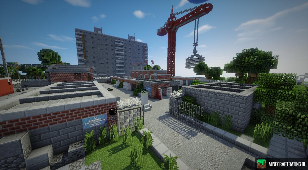 Скриншот TeslaCraft - Выживание и 40+ Мини-игр сервер Майнкрафт