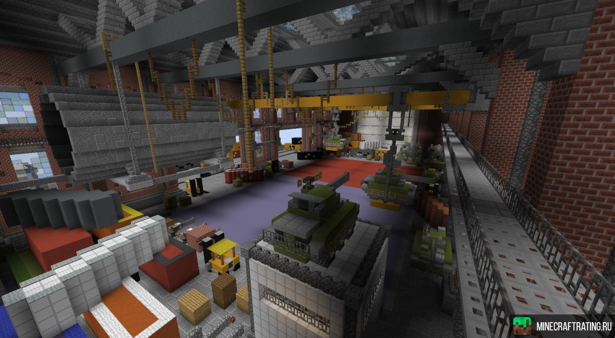 Скриншот TeslaCraft - Выживание и 40+ Мини-игр сервер Майнкрафт