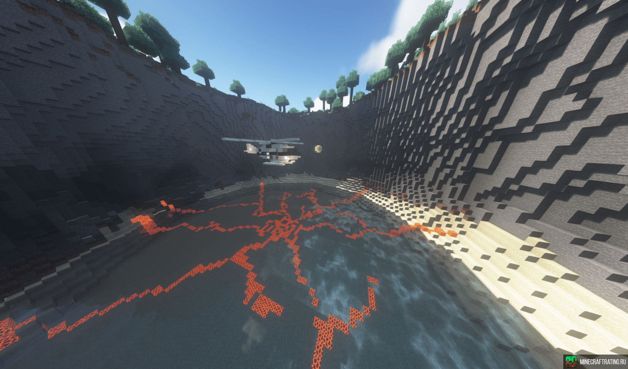 Скриншот MineMania сервер Майнкрафт