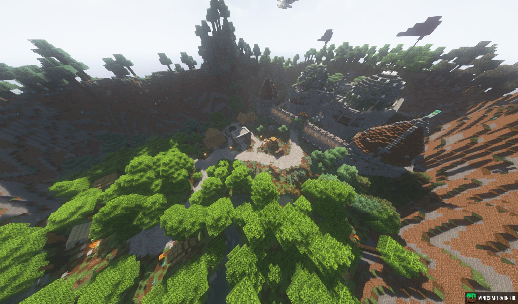 Скриншот MineMania сервер Майнкрафт