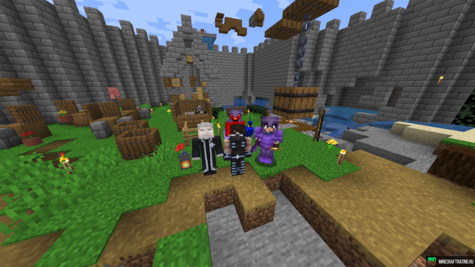 Скриншот V For Vanilla сервер Майнкрафт