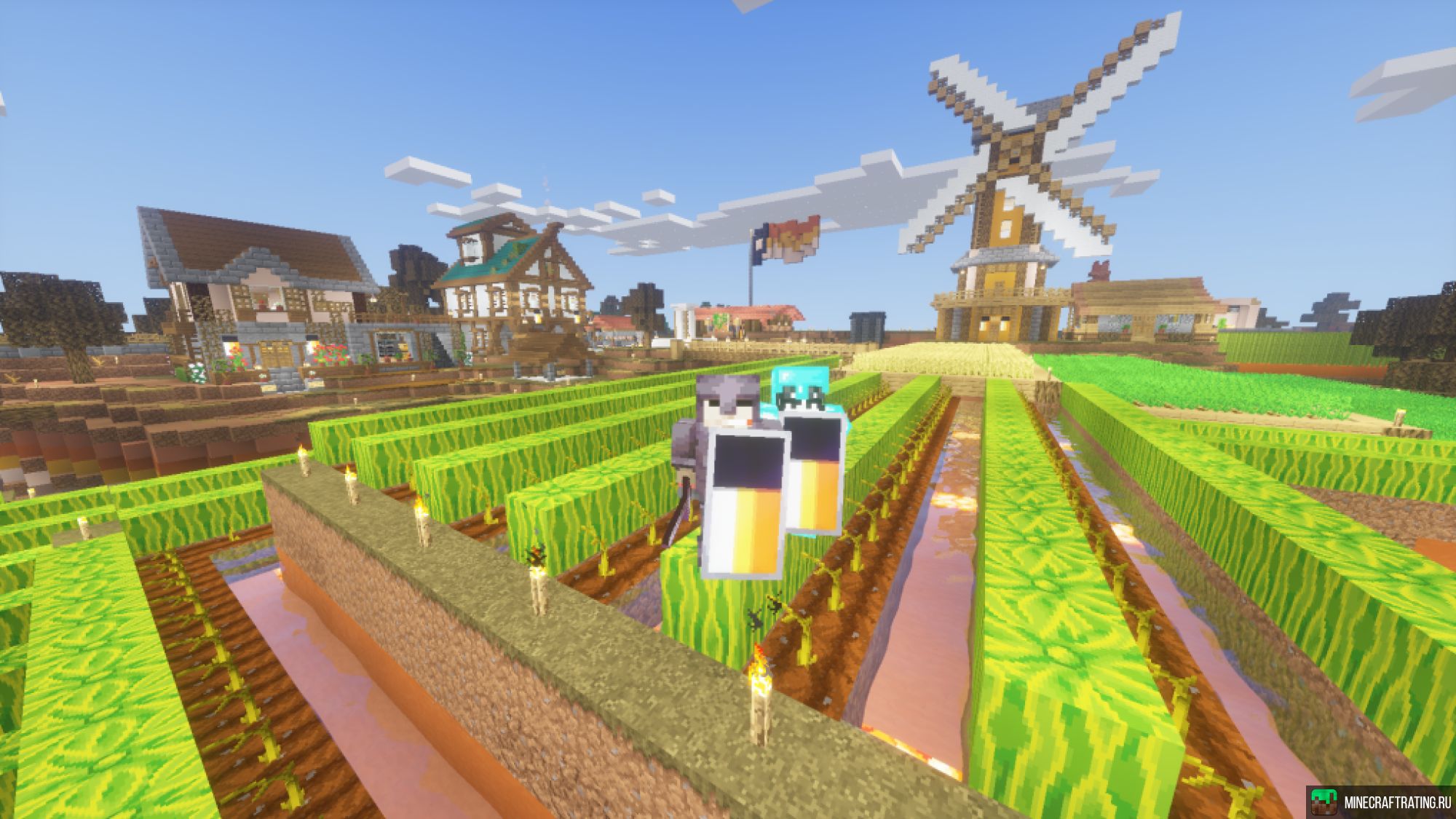 Скриншот V For Vanilla сервер Майнкрафт