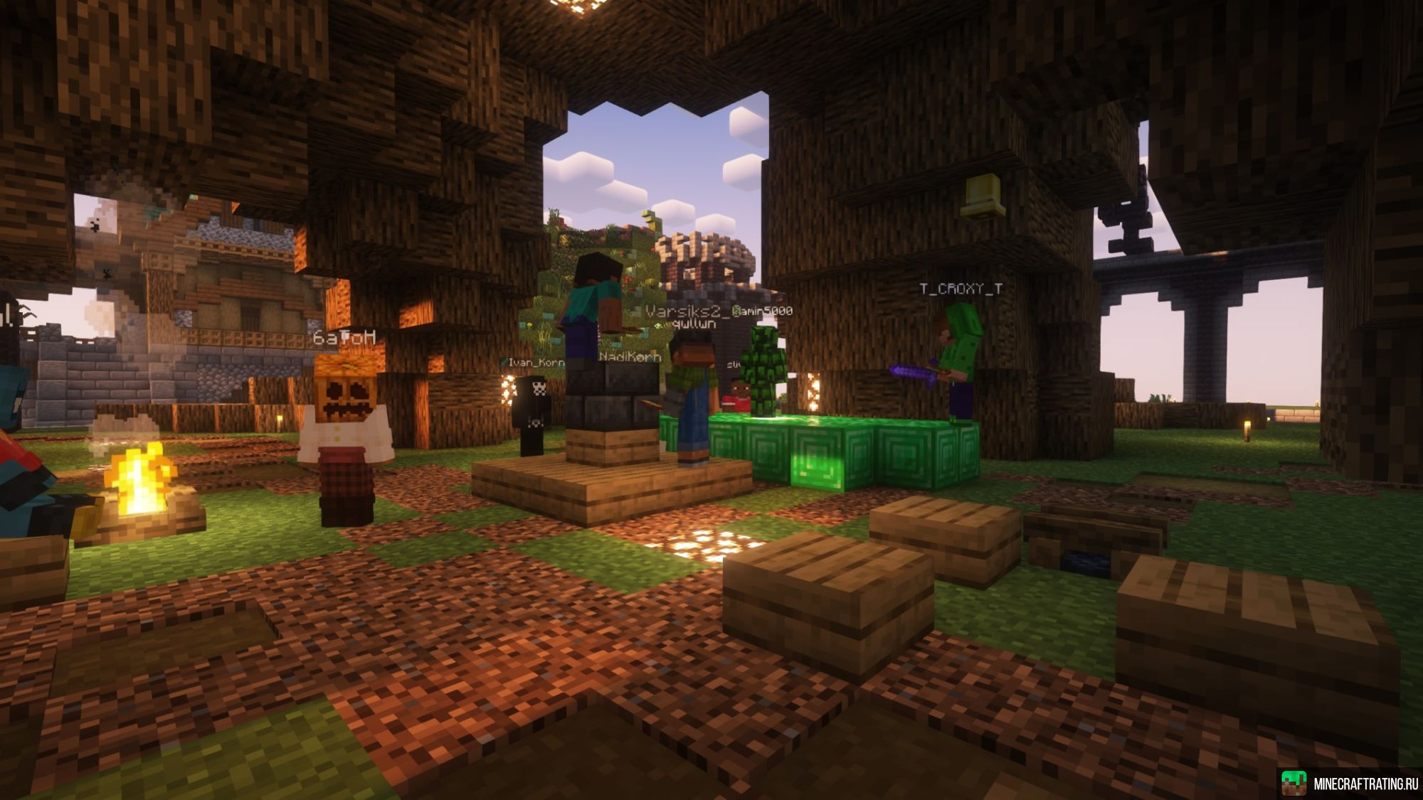 Скриншот SpectraCraft сервер Майнкрафт