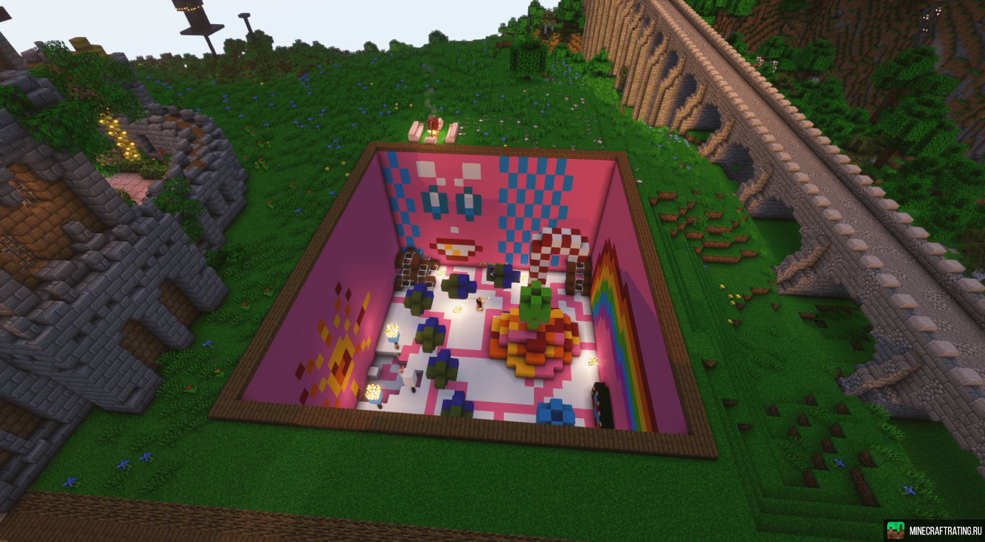 Скриншот DreamBorne сервер Майнкрафт