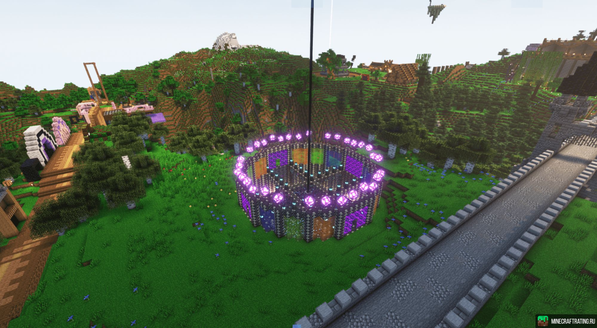 Скриншот DreamBorne сервер Майнкрафт