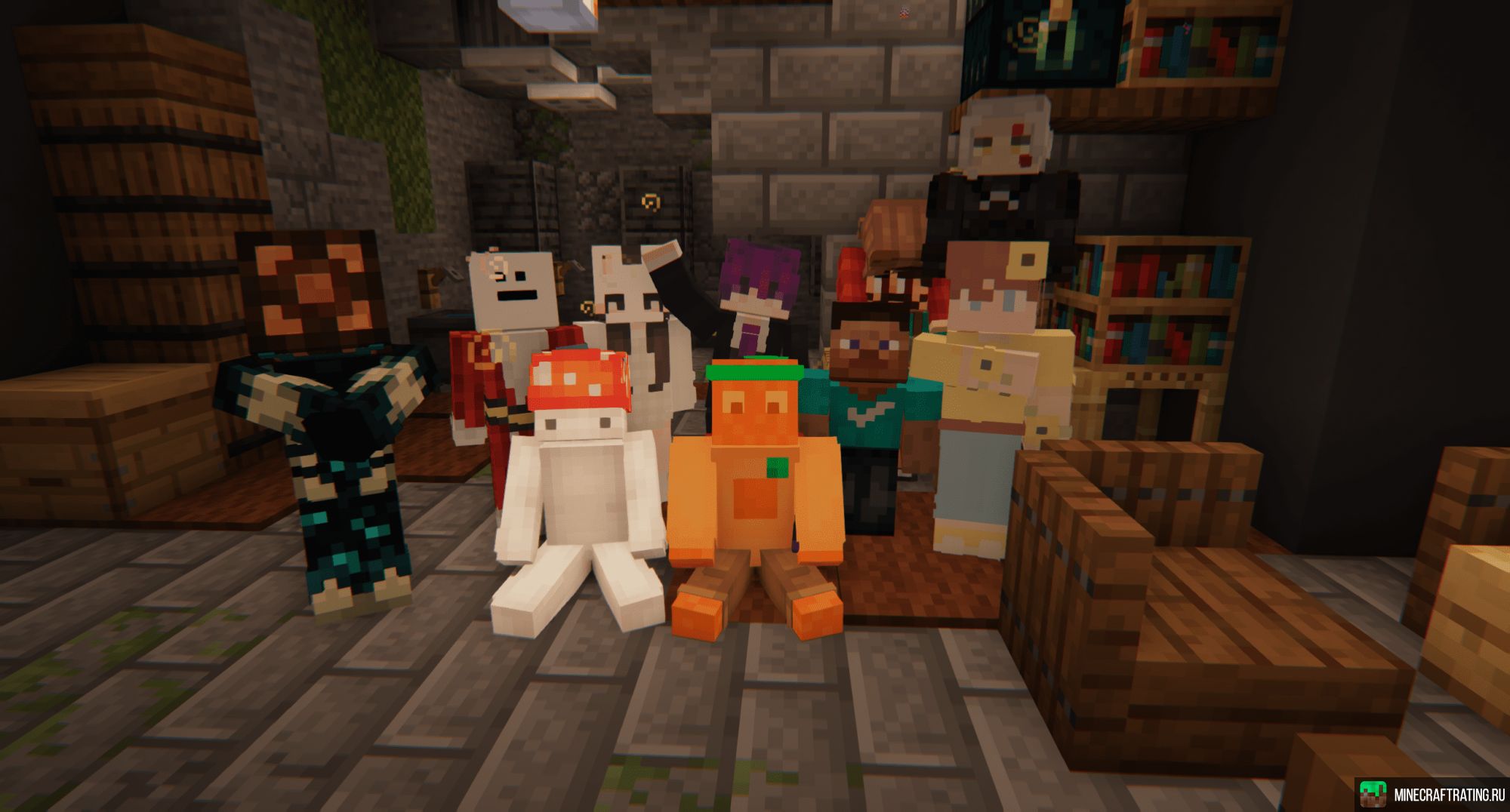 Скриншот DreamFox - Ванилла сервер Майнкрафт