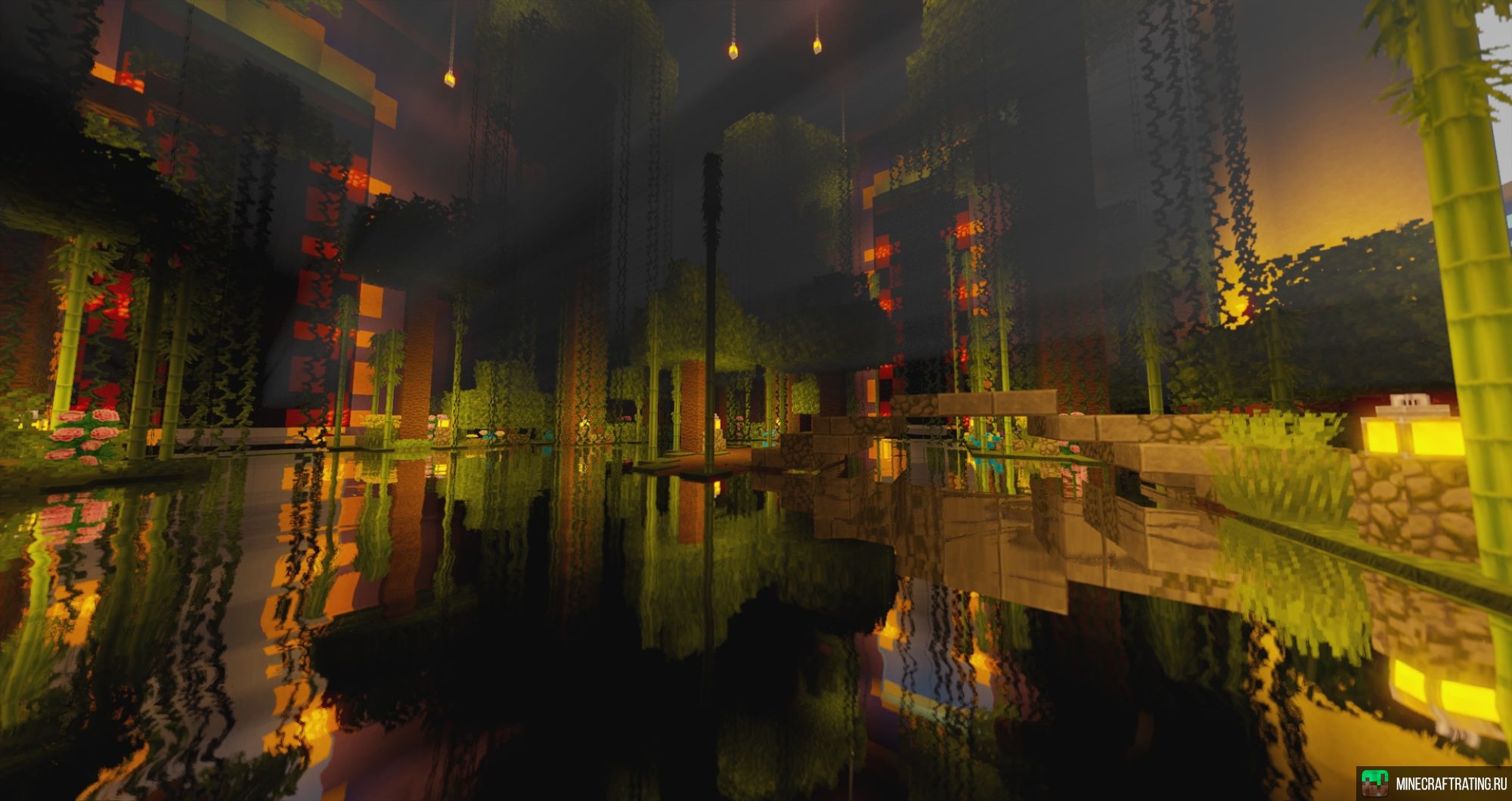 Скриншот 🌘 MCLunaCraft 🌒 [1.17-1.21] Выживание и скайблок сервер Майнкрафт