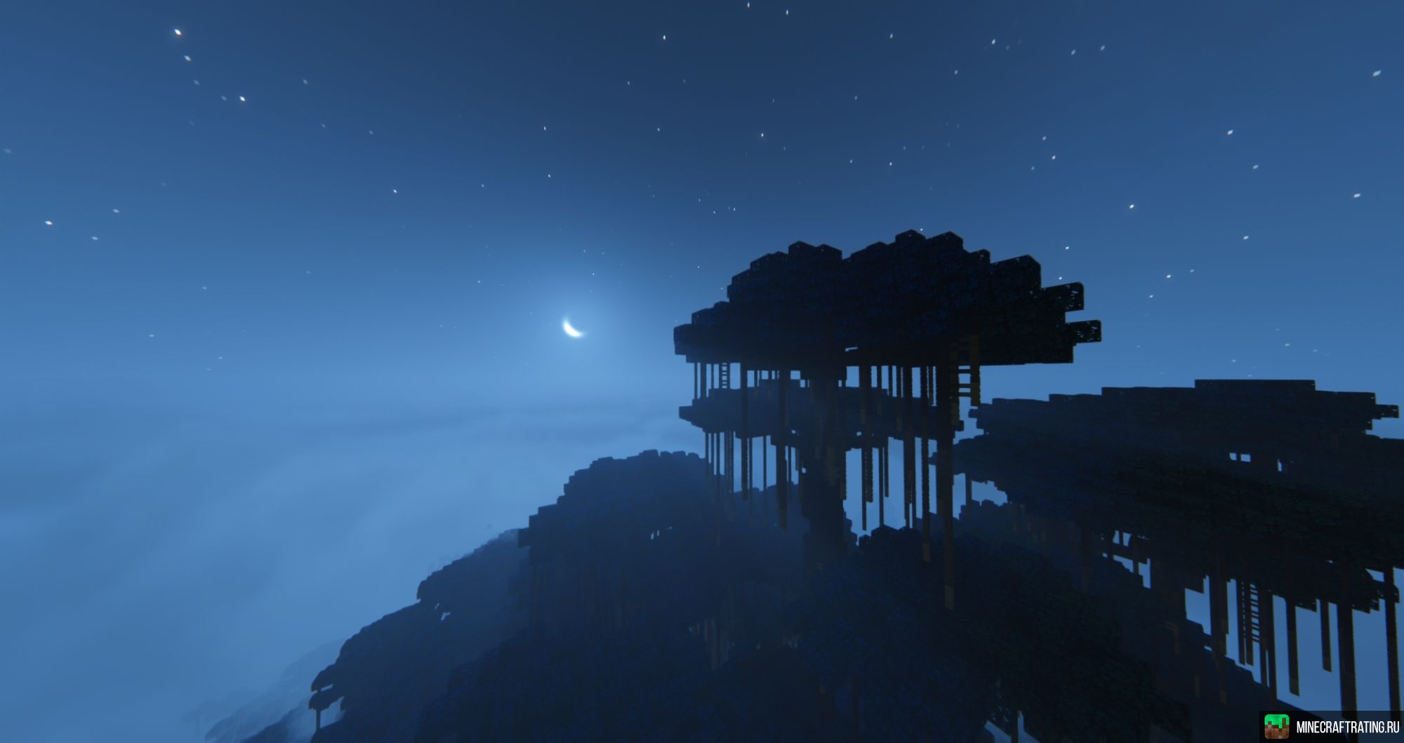 Скриншот 🌘 MCLunaCraft 🌒 [1.17-1.21] Выживание и скайблок сервер Майнкрафт