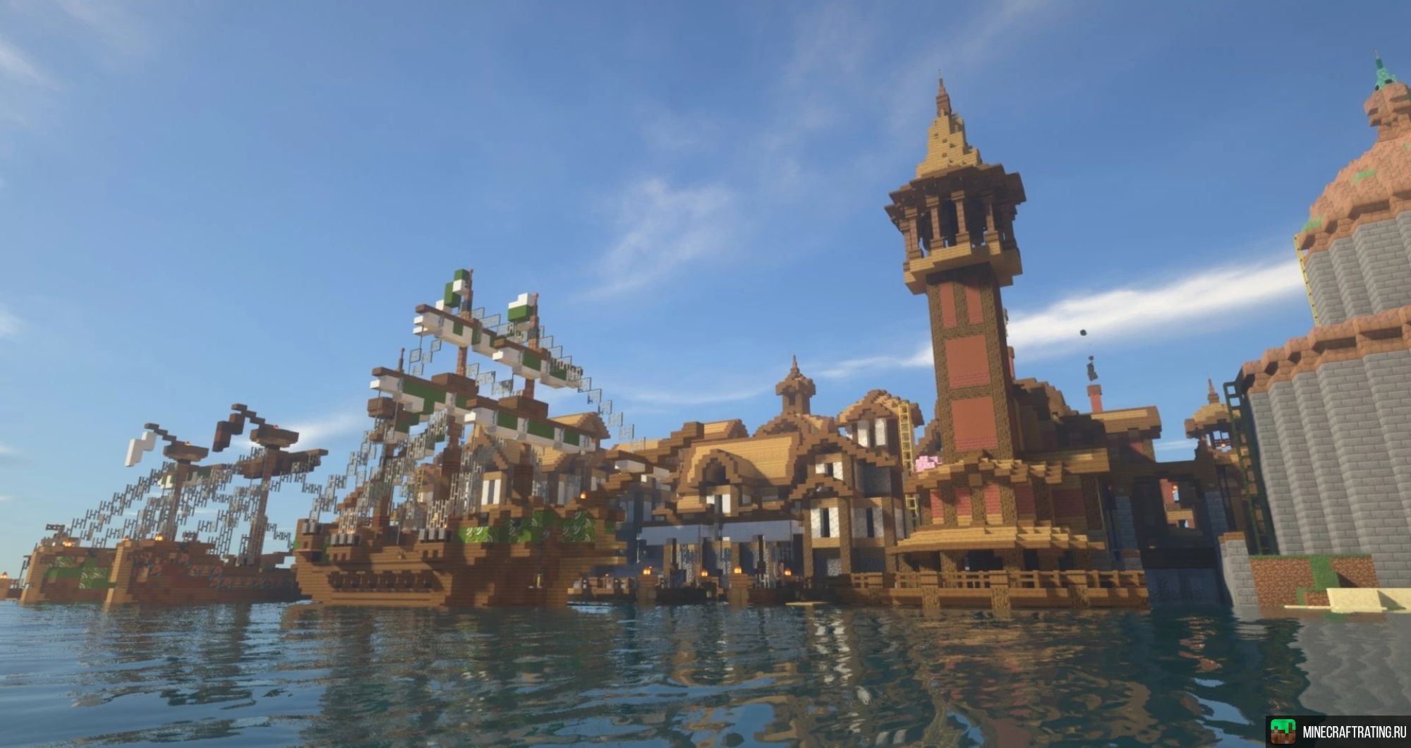 Скриншот Melmac - Сервер Праздник! | Survival | Creative | сервер Майнкрафт