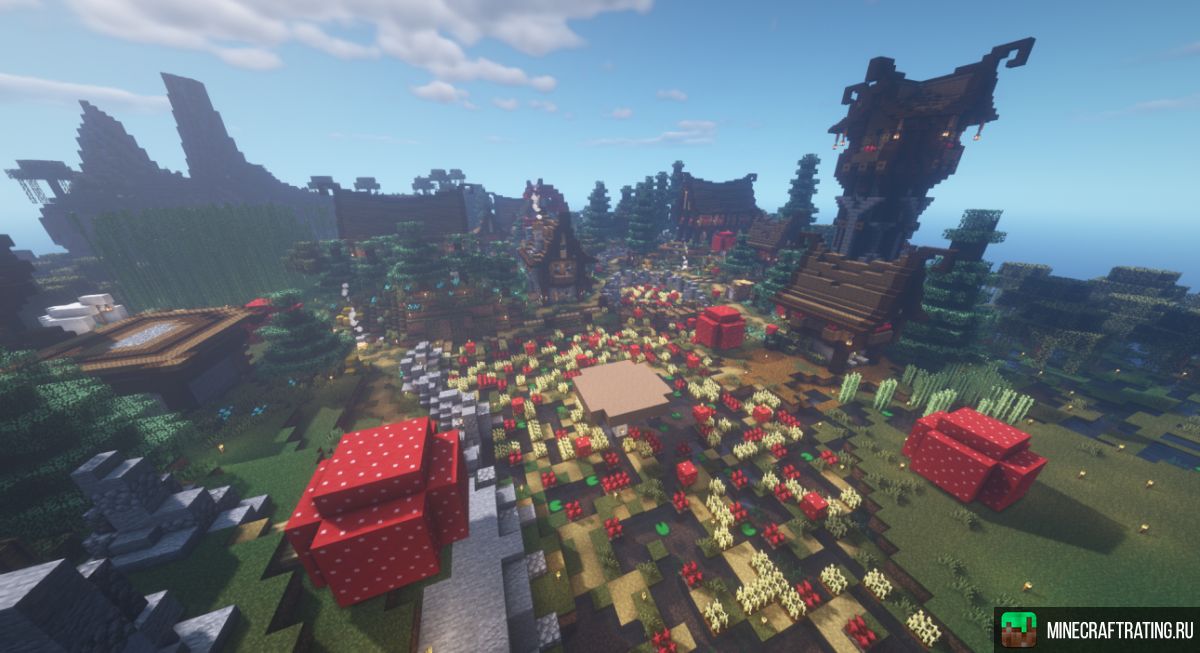 Скриншот Land Of Story — уникальный сторителлинг-РП сервер Майнкрафт