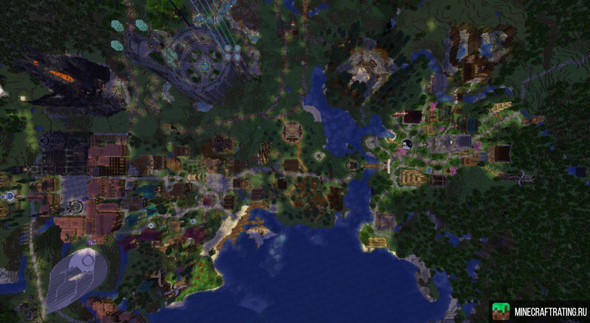 Скриншот Land Of Story — уникальный сторителлинг-РП сервер Майнкрафт