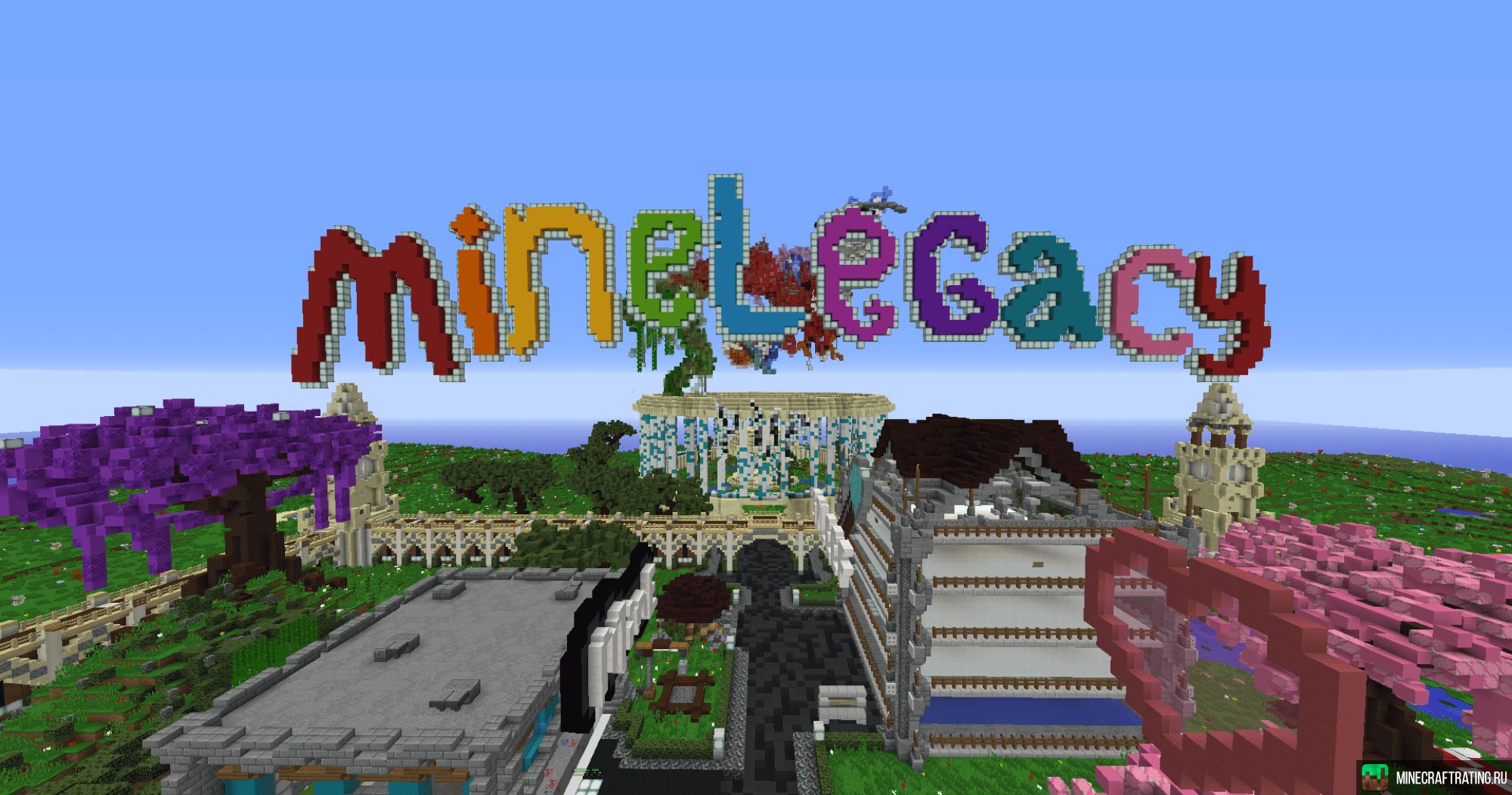 Скриншот ❤️MineLegacy❤️Выживание, Анархия, Гриф, BedWars💎 сервер Майнкрафт