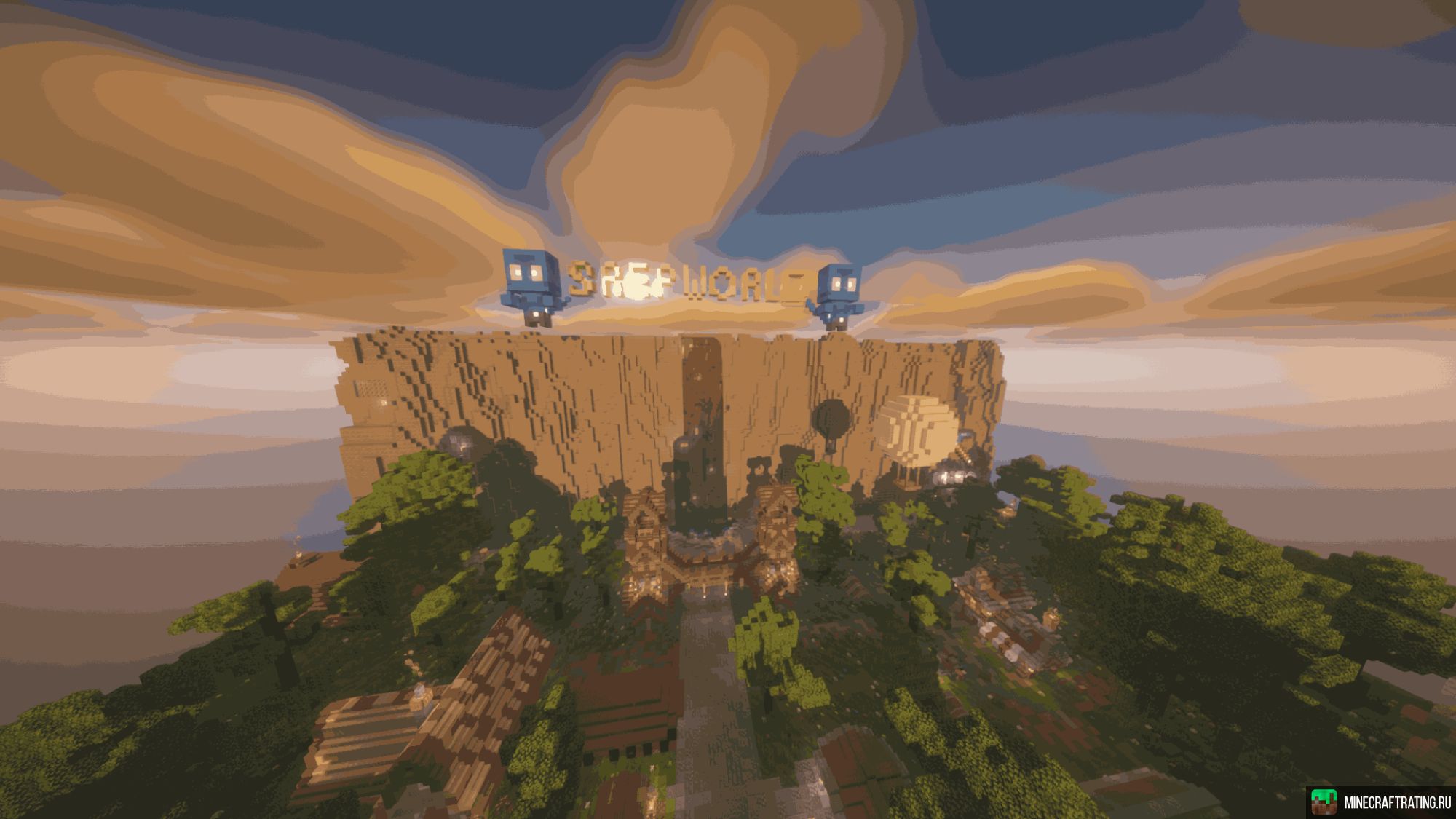 Скриншот Srepworld сервер Майнкрафт