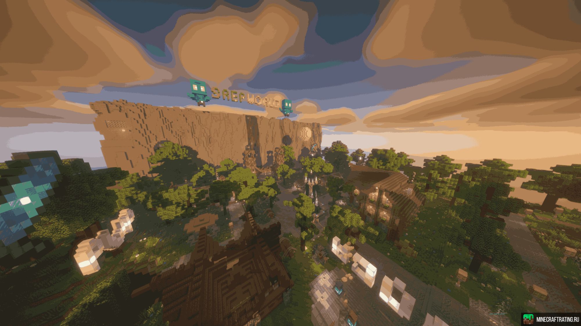 Скриншот Srepworld сервер Майнкрафт