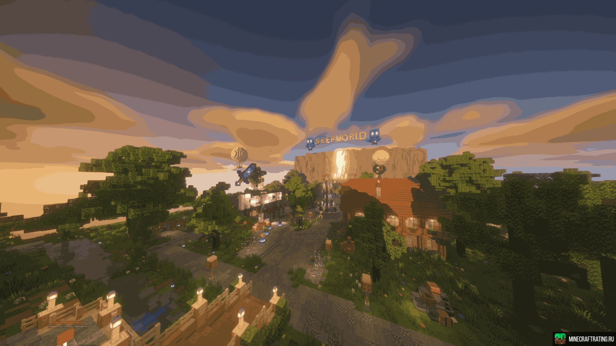 Скриншот Srepworld сервер Майнкрафт