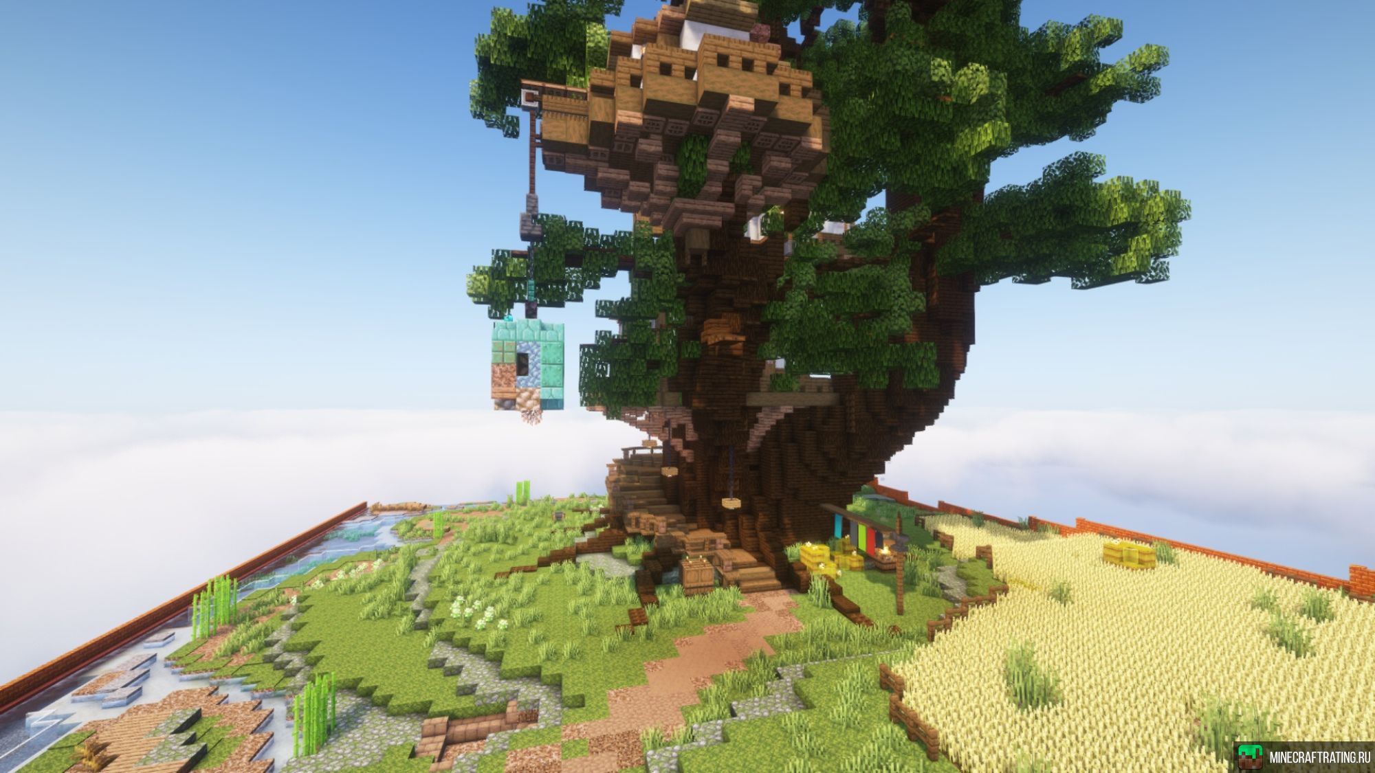 Скриншот Обновленный GraceCube.RU v. 1.21.11 сервер Майнкрафт