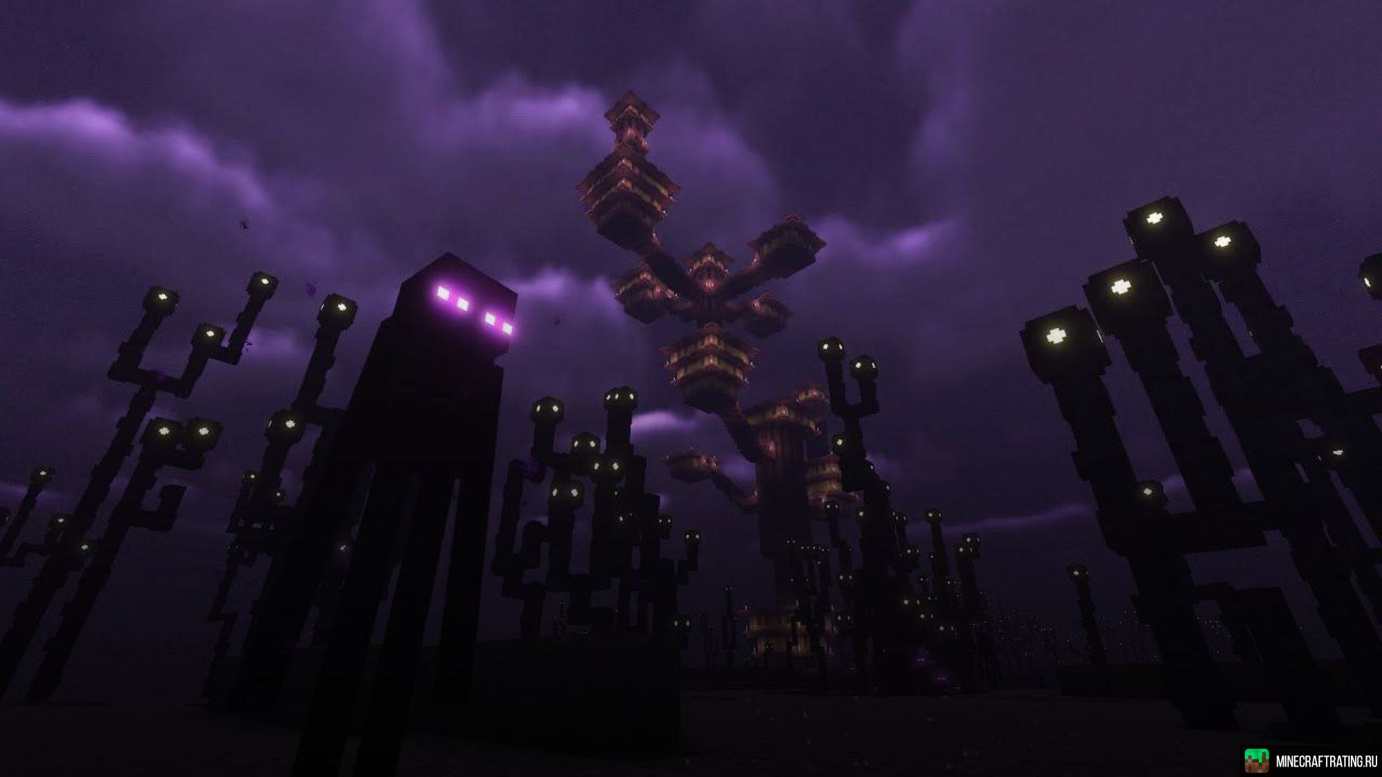 Скриншот HallsOfTheEnd сервер Майнкрафт