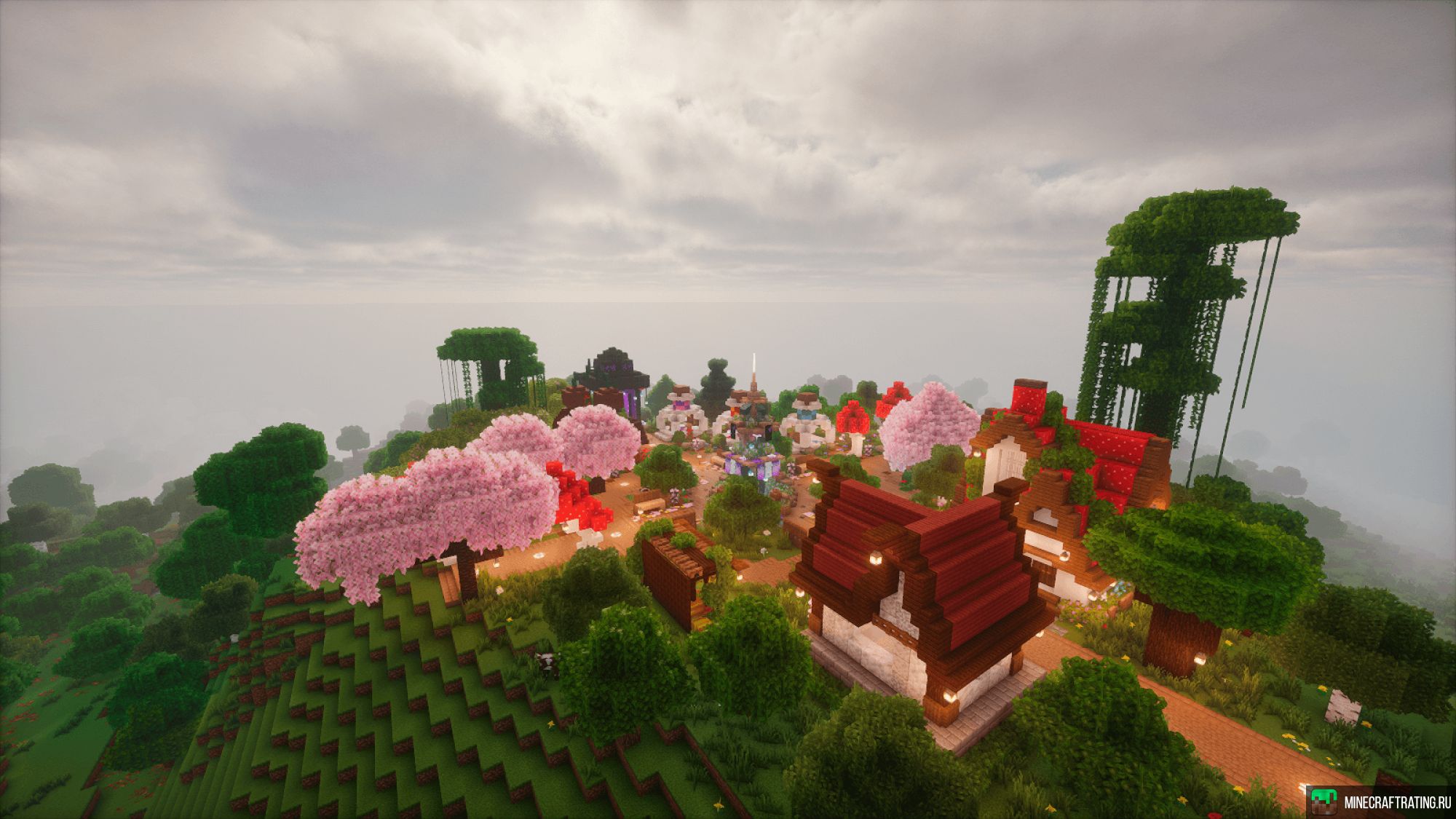 Скриншот Nova Infinity сервер Майнкрафт