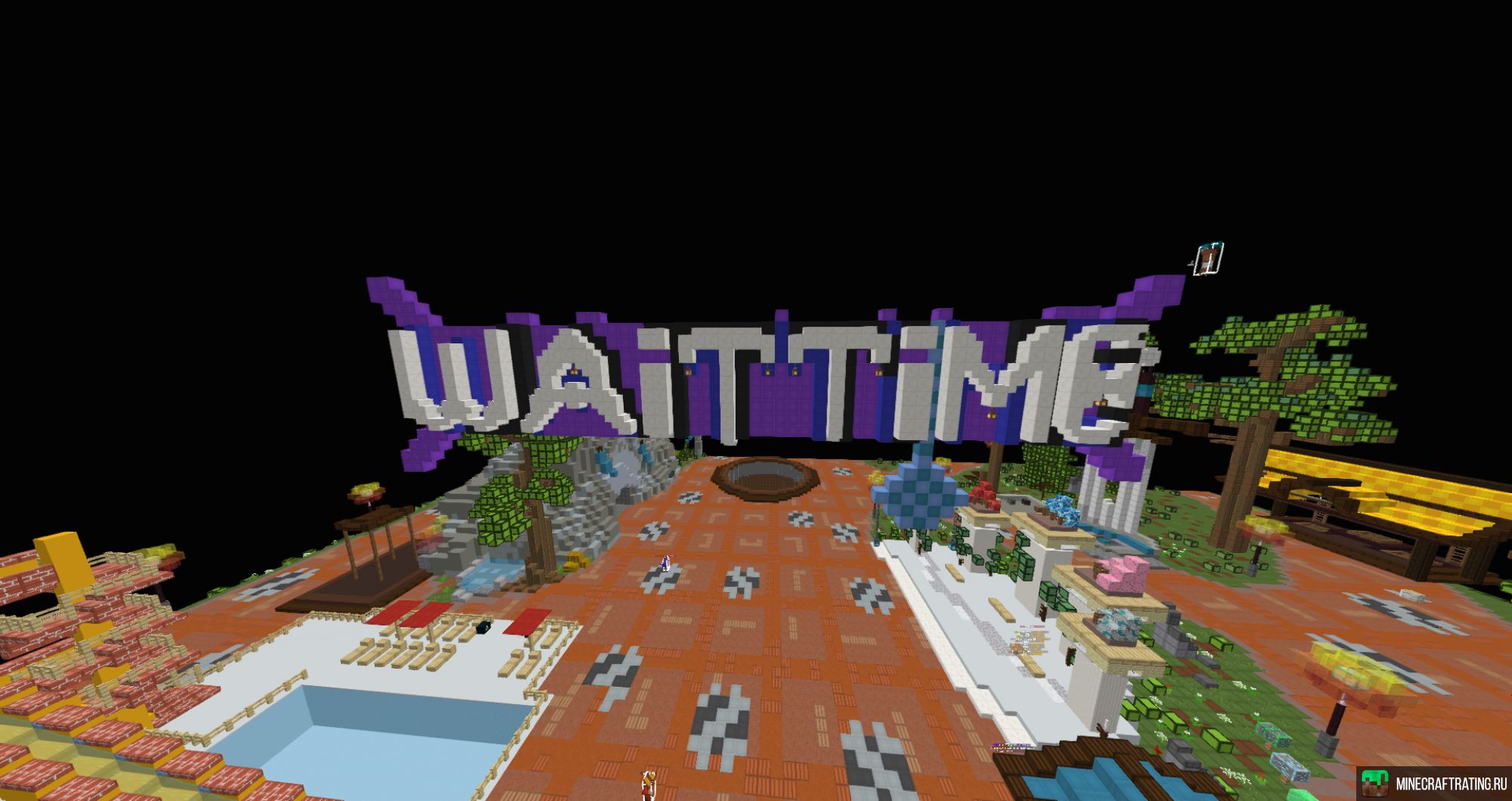 Скриншот WaitTime Лучший Анархический Сервер сервер Майнкрафт