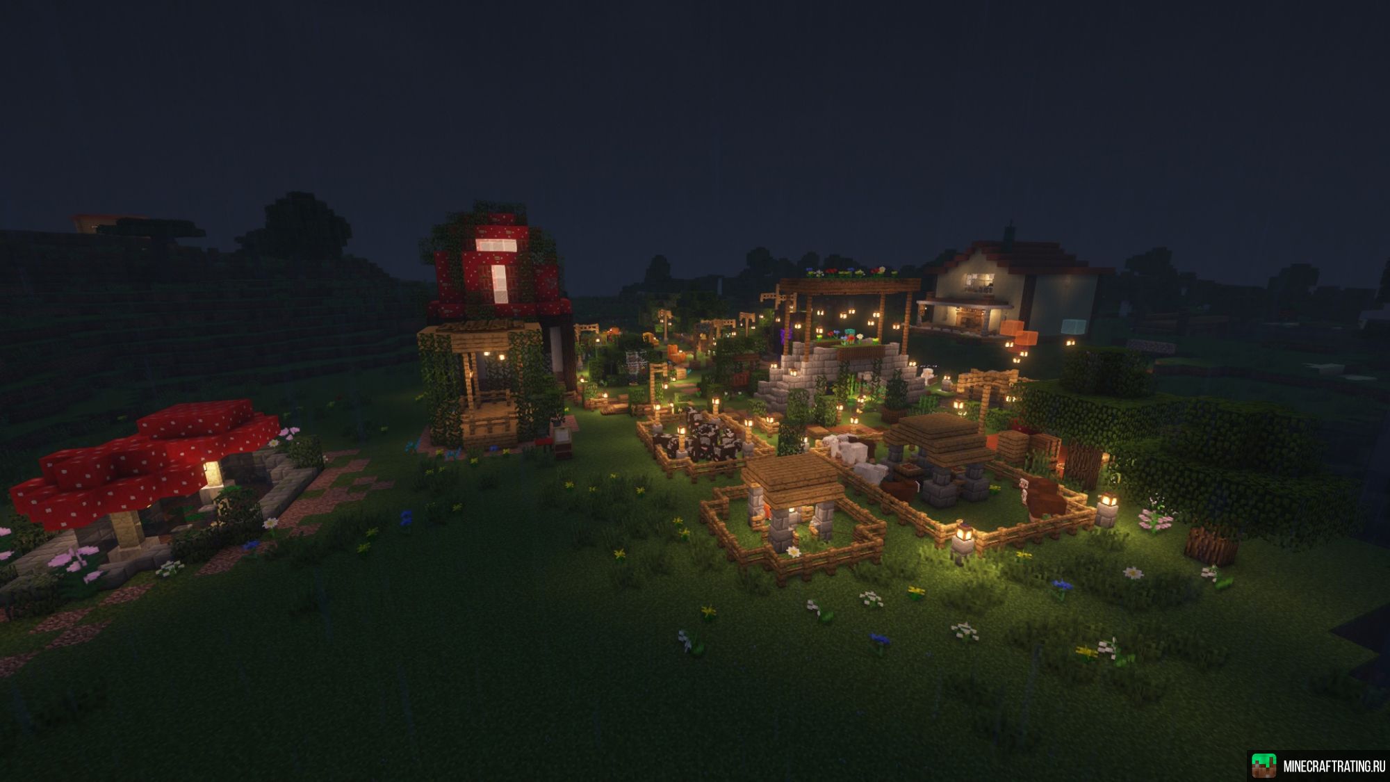 Скриншот Flumo - Ванильное выживание сервер Майнкрафт