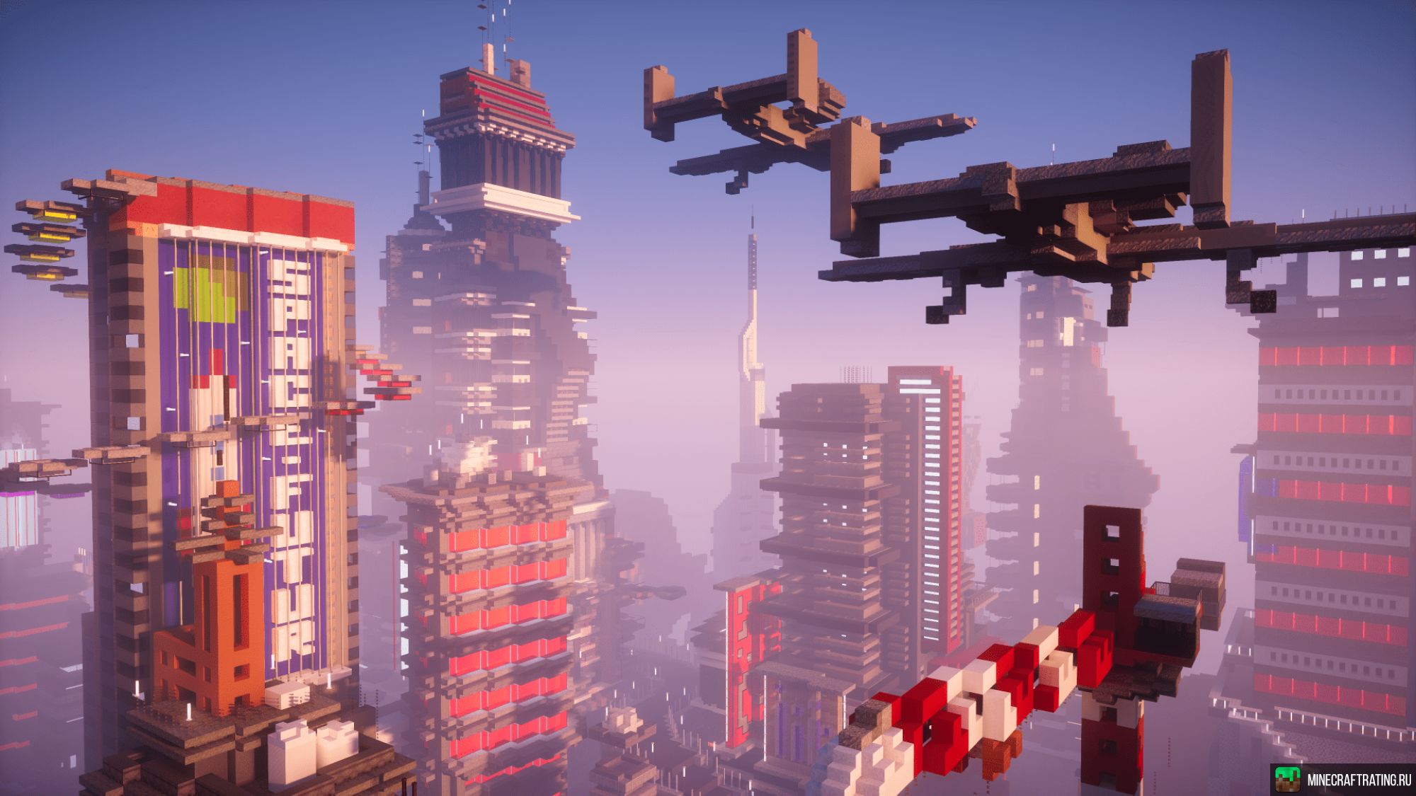 Скриншот ▶️ Новый режим! ▶️ GEOMETRY DASH 3D ▶️ сервер Майнкрафт