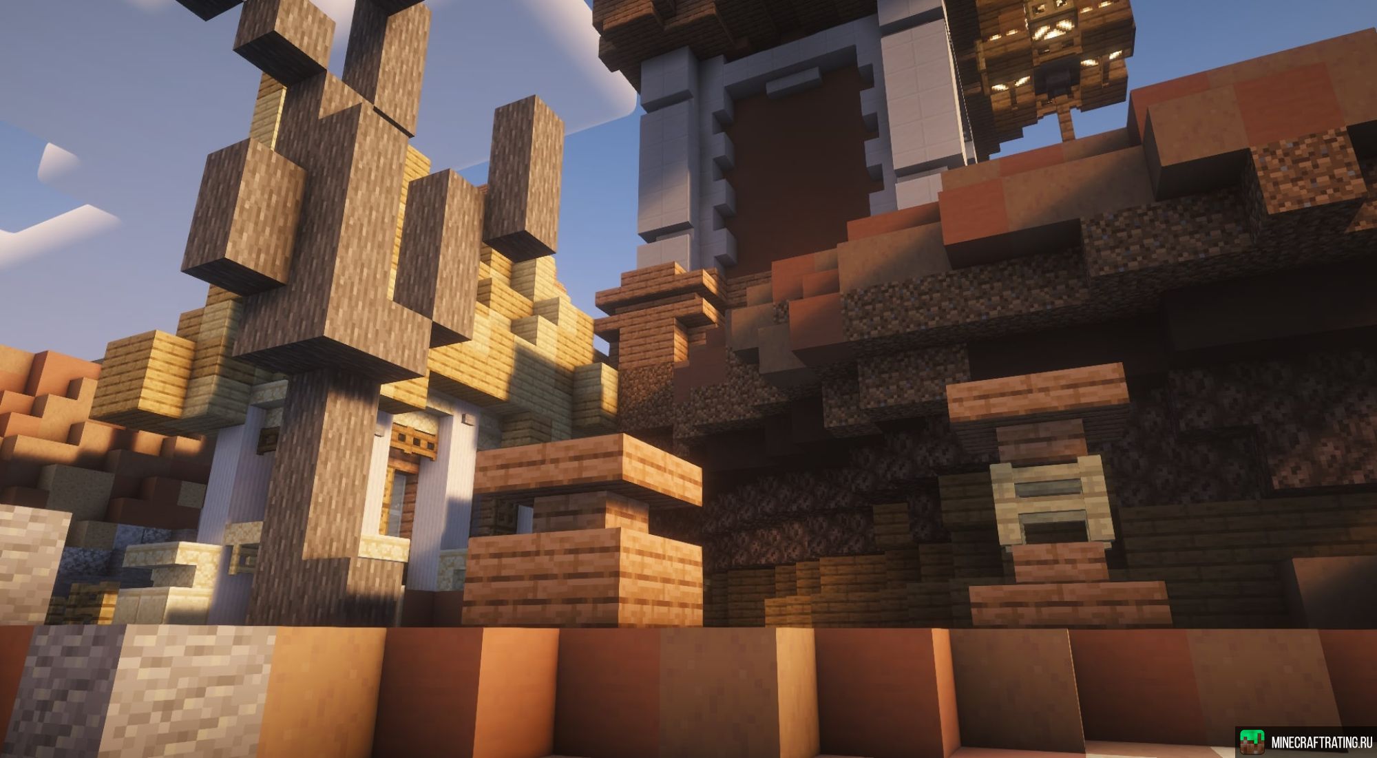 Скриншот FIMOZ | 1.16.5 | SkyBlock | SkyWars сервер Майнкрафт