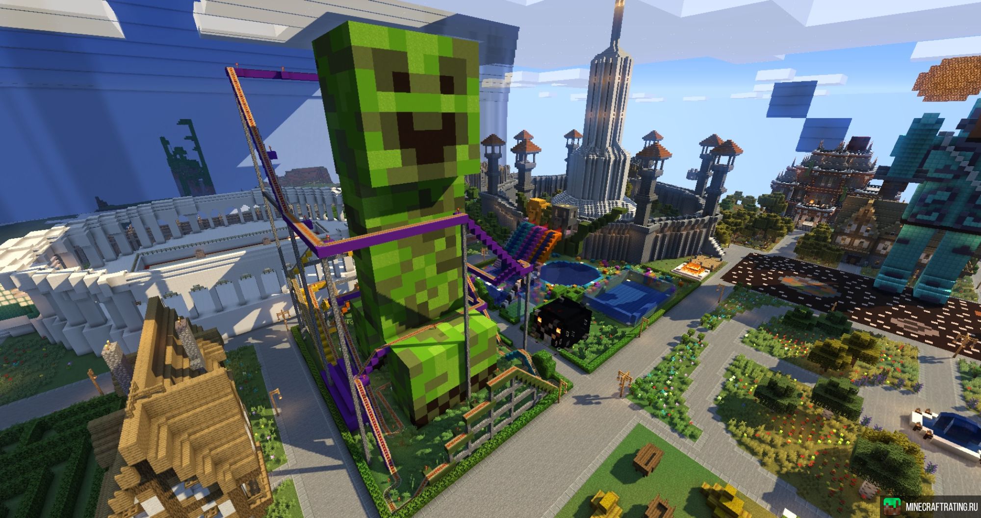 Скриншот Worldream🌍 (1.10 -1.21) сервер Майнкрафт