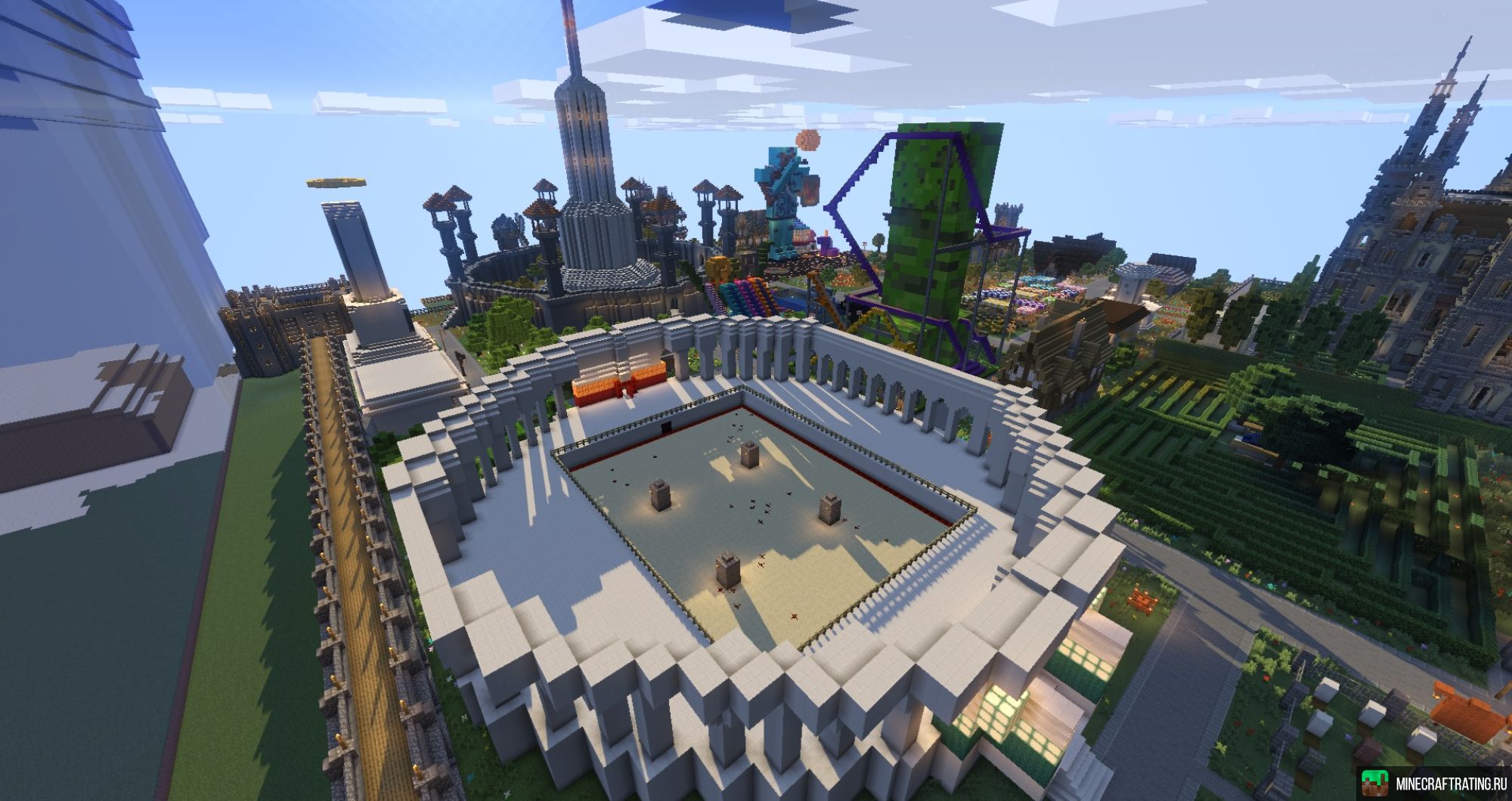 Скриншот Worldream🌍 (1.10 -1.21) сервер Майнкрафт