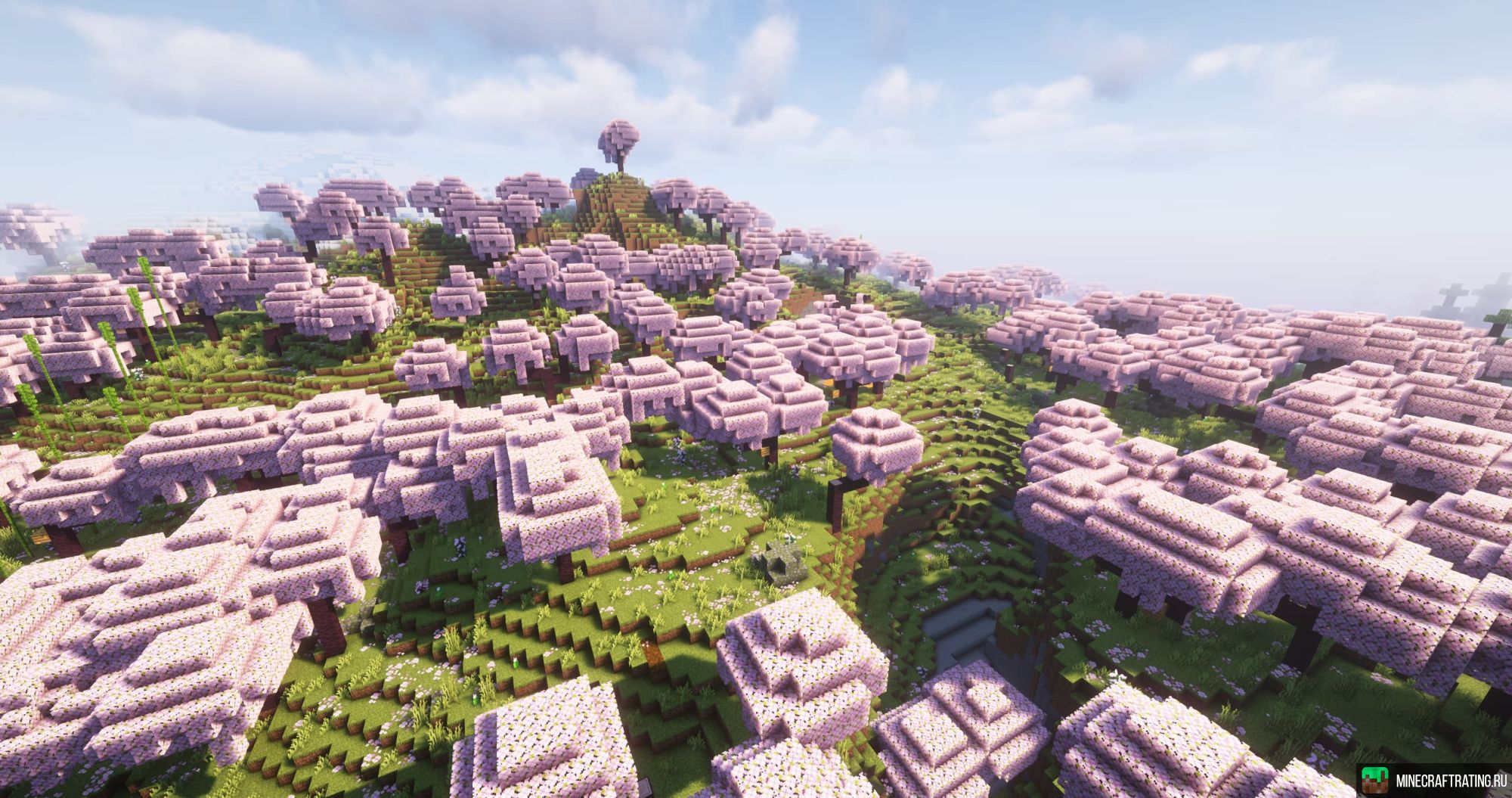 Скриншот GladCraft.ru - 85 кастомных биомов | Анти-чит сервер Майнкрафт