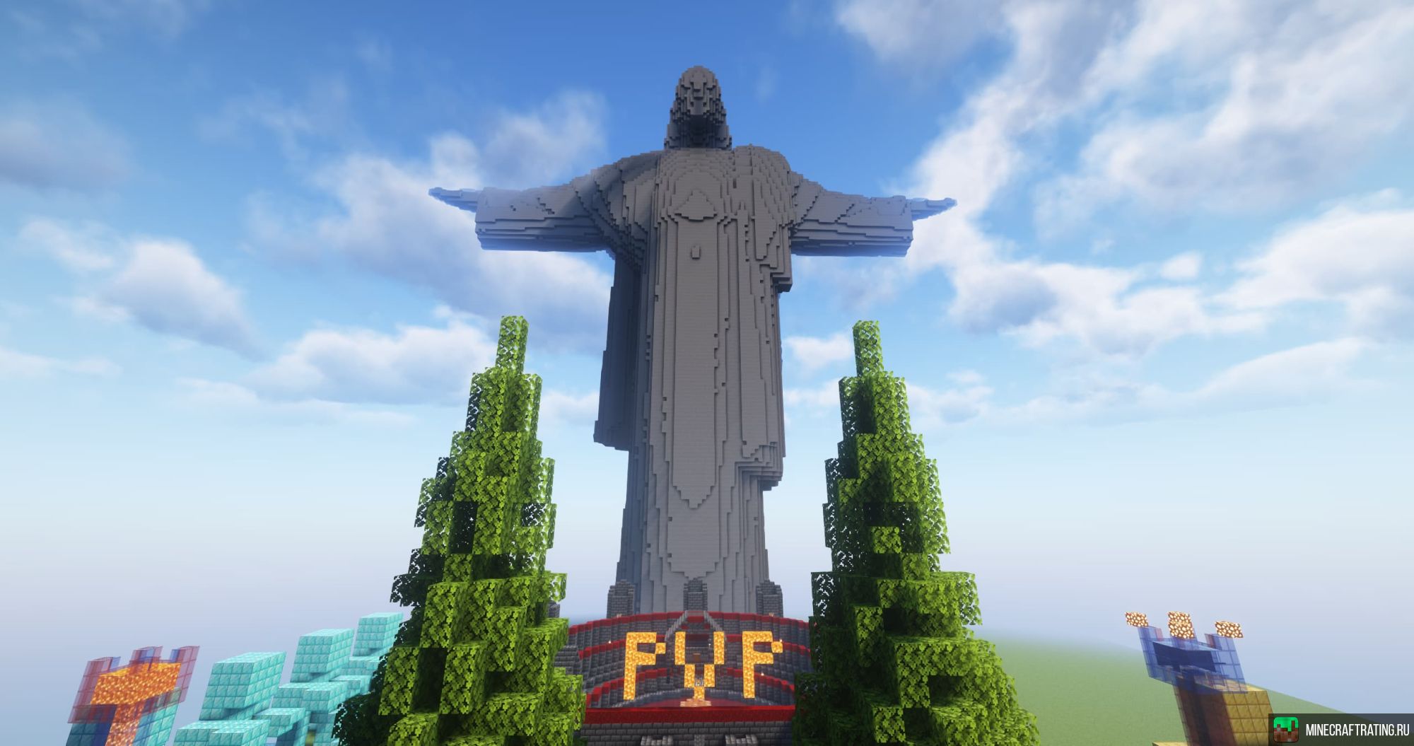 Скриншот GladCraft.ru - 85 кастомных биомов | Анти-чит сервер Майнкрафт