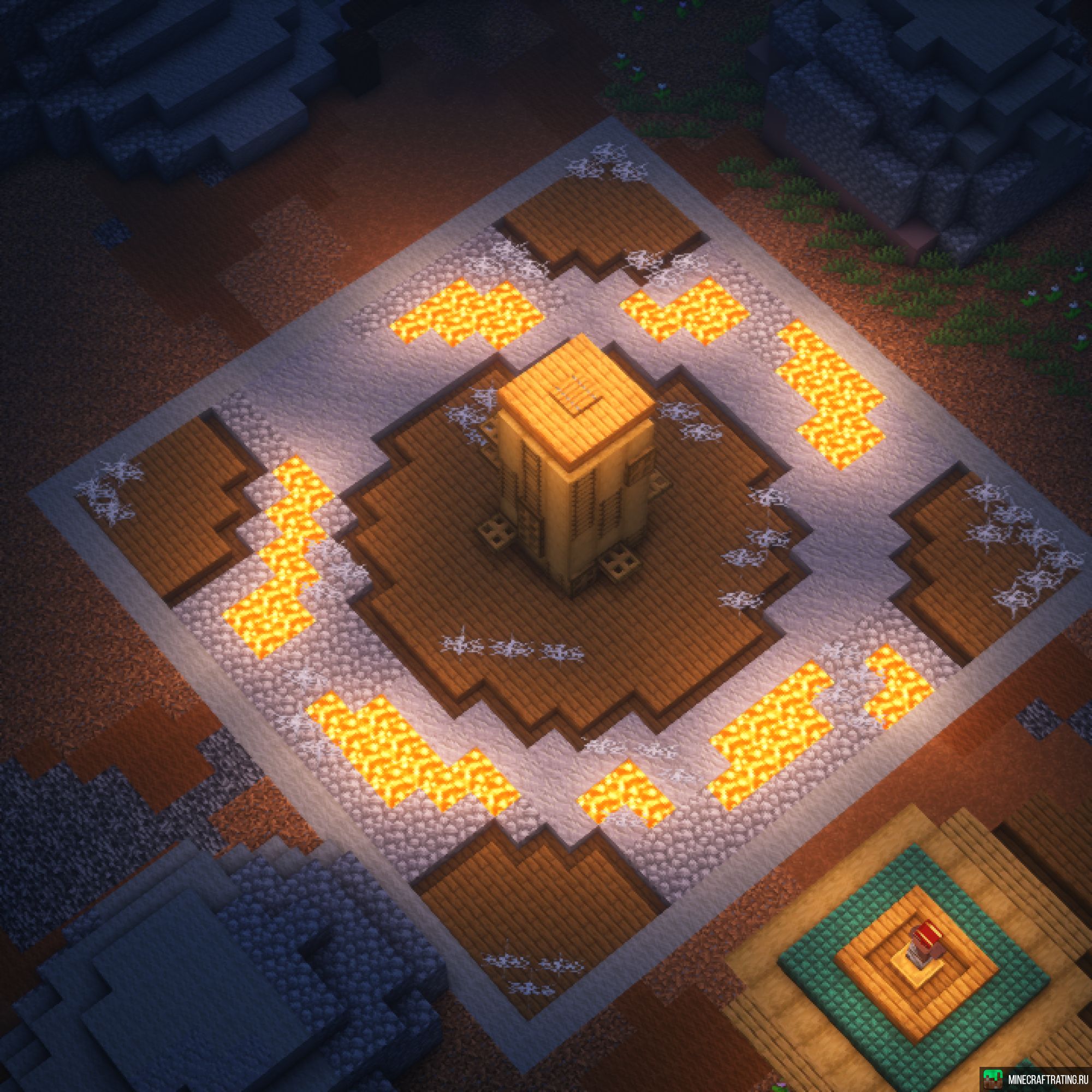 Скриншот 💜💜ONEBLOCK💜💜лучший в СНГ сервер островов💜💜 сервер Майнкрафт