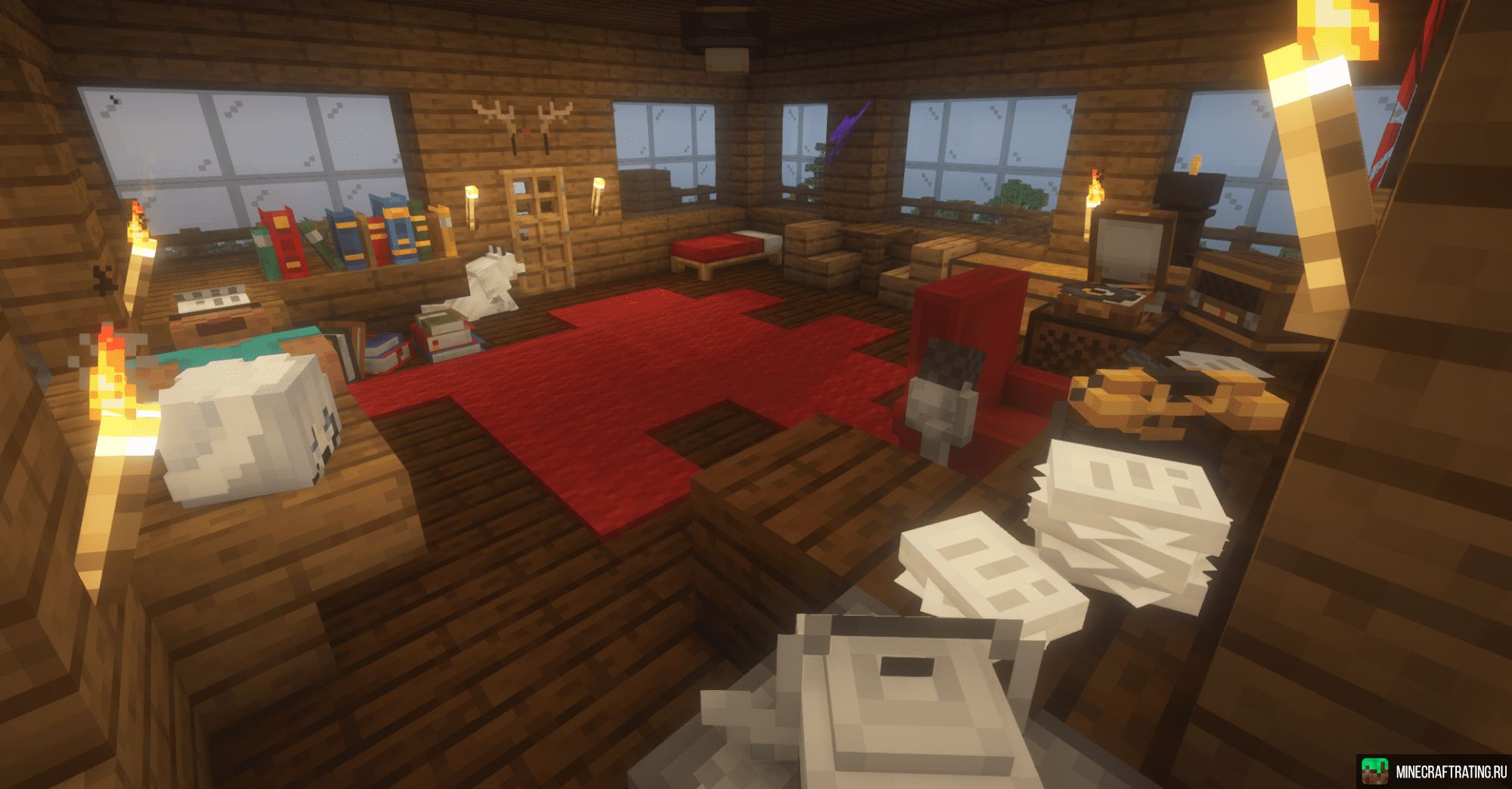 Скриншот Foxward сервер Майнкрафт