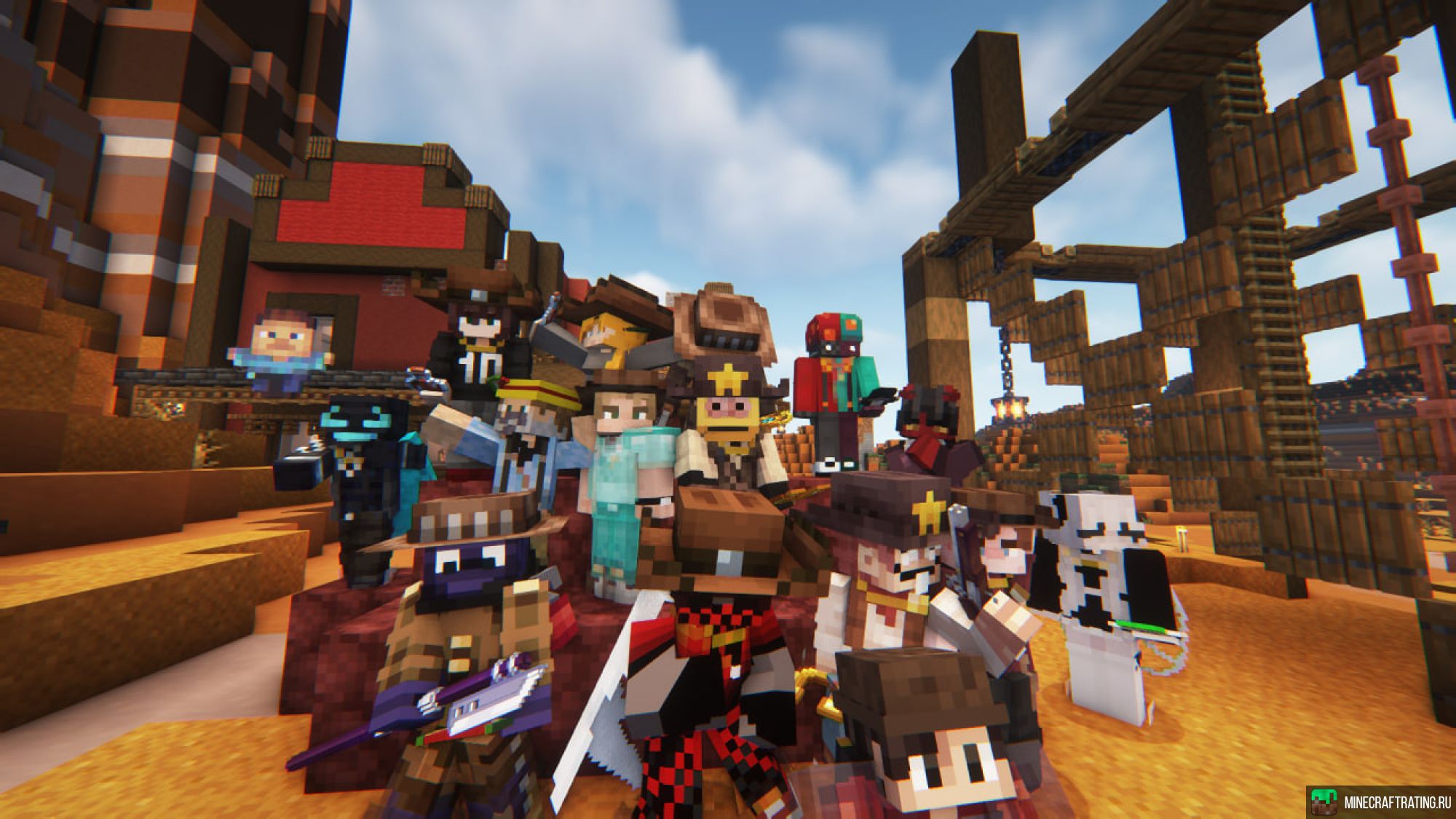 Скриншот ❤️ СЧ — ну ничо такой прикольный серв чо сервер Майнкрафт