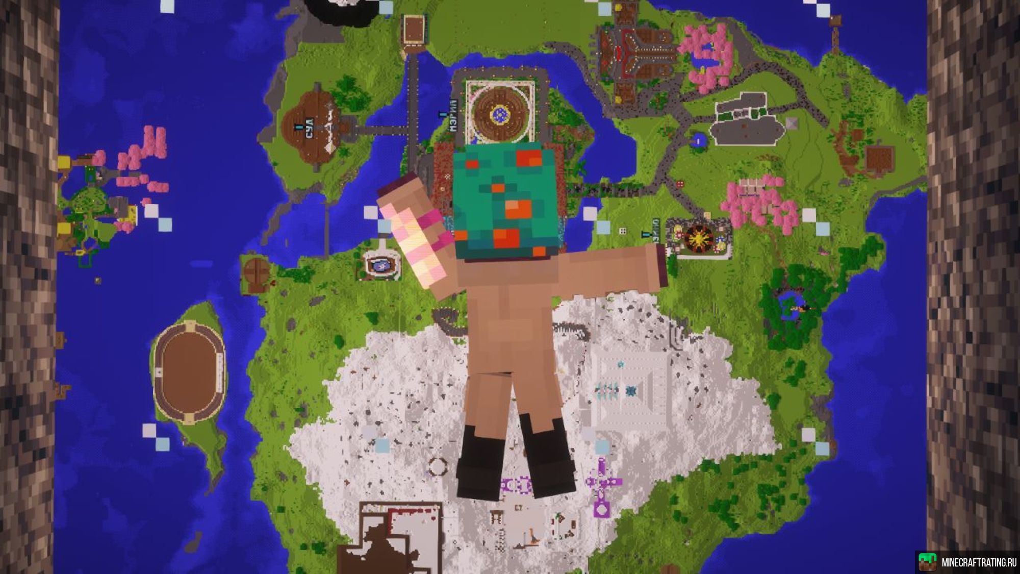 Скриншот ❤️ СЧ — ну ничо такой прикольный серв чо сервер Майнкрафт